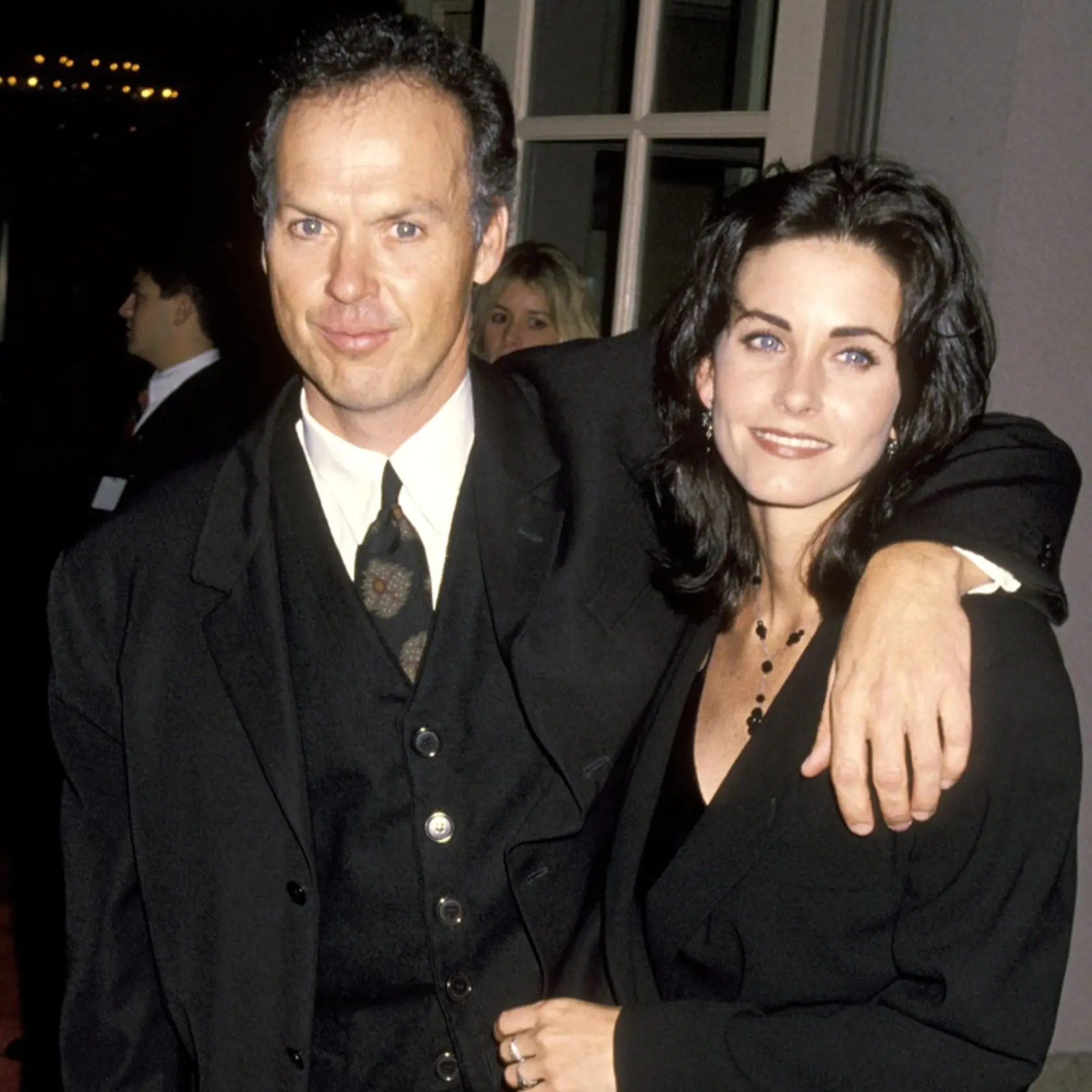 Courteney Cox a Michael Keaton. Foto: Youtube