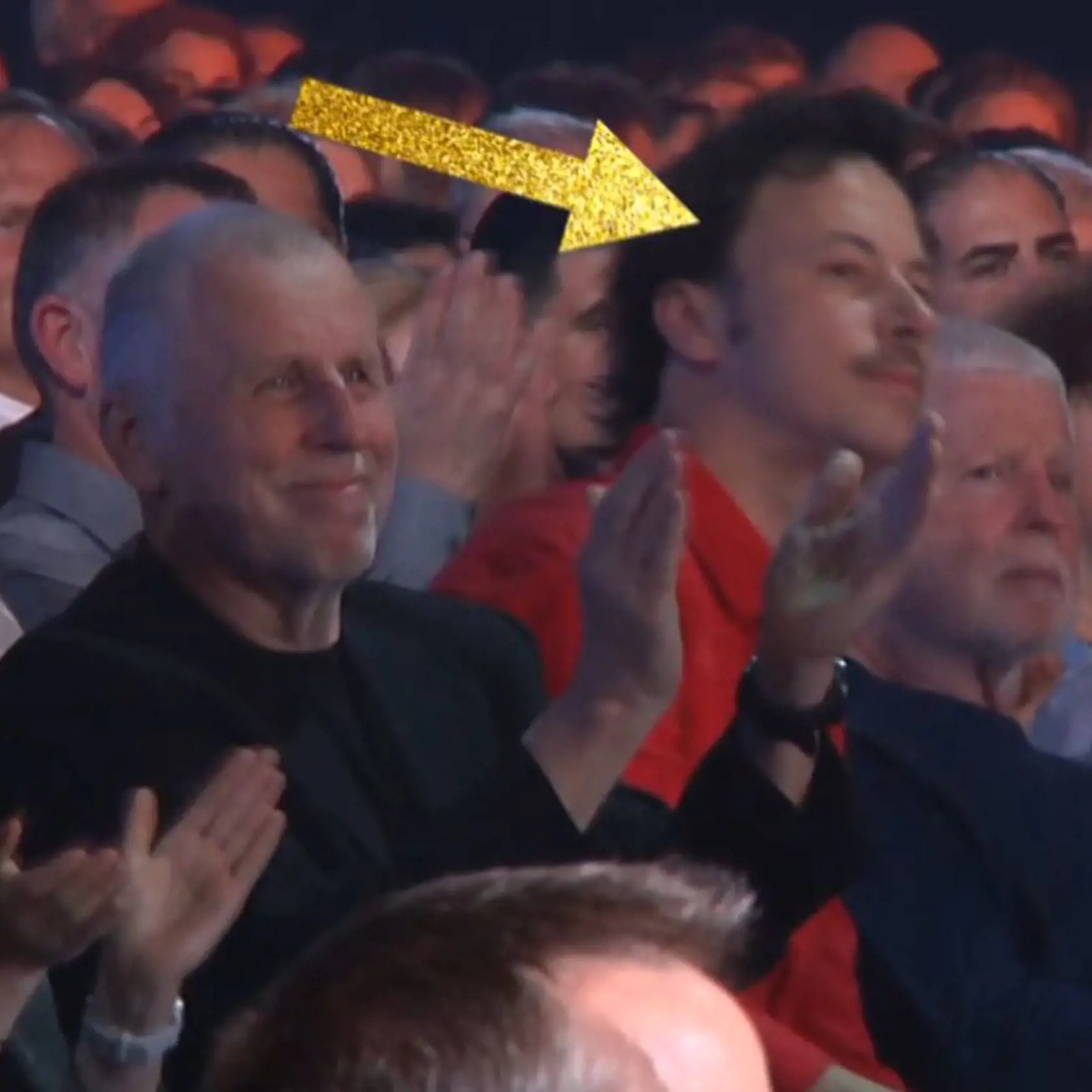 Elánista Ján Baláž ukázal najstaršieho syna z prvého manželstva.