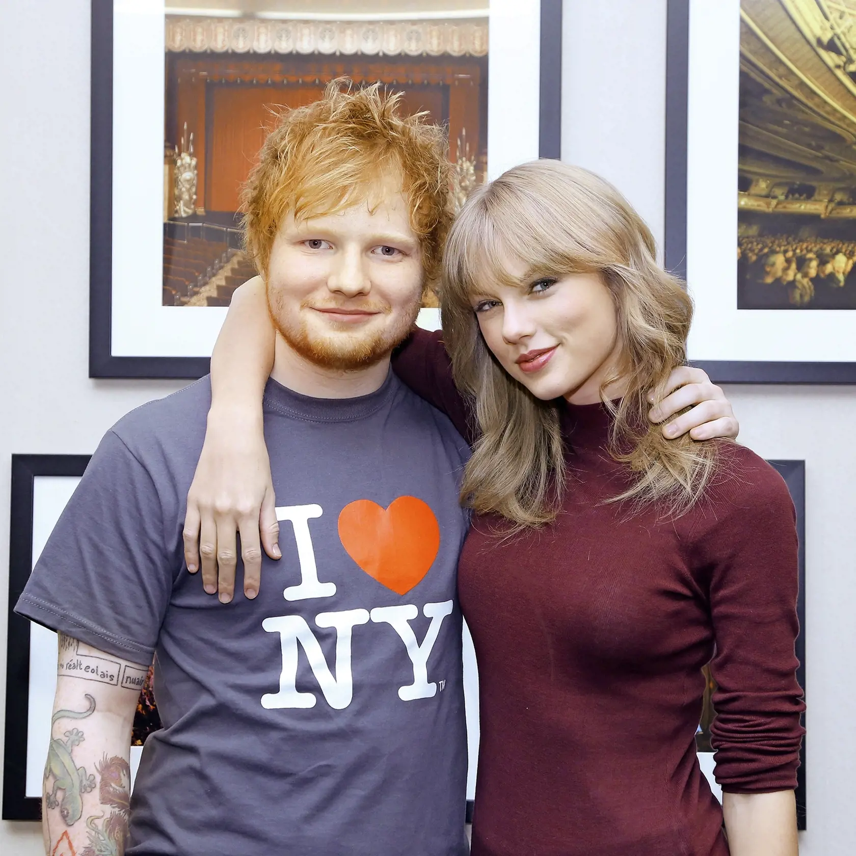 Ed Sheeran a Taylor Swift