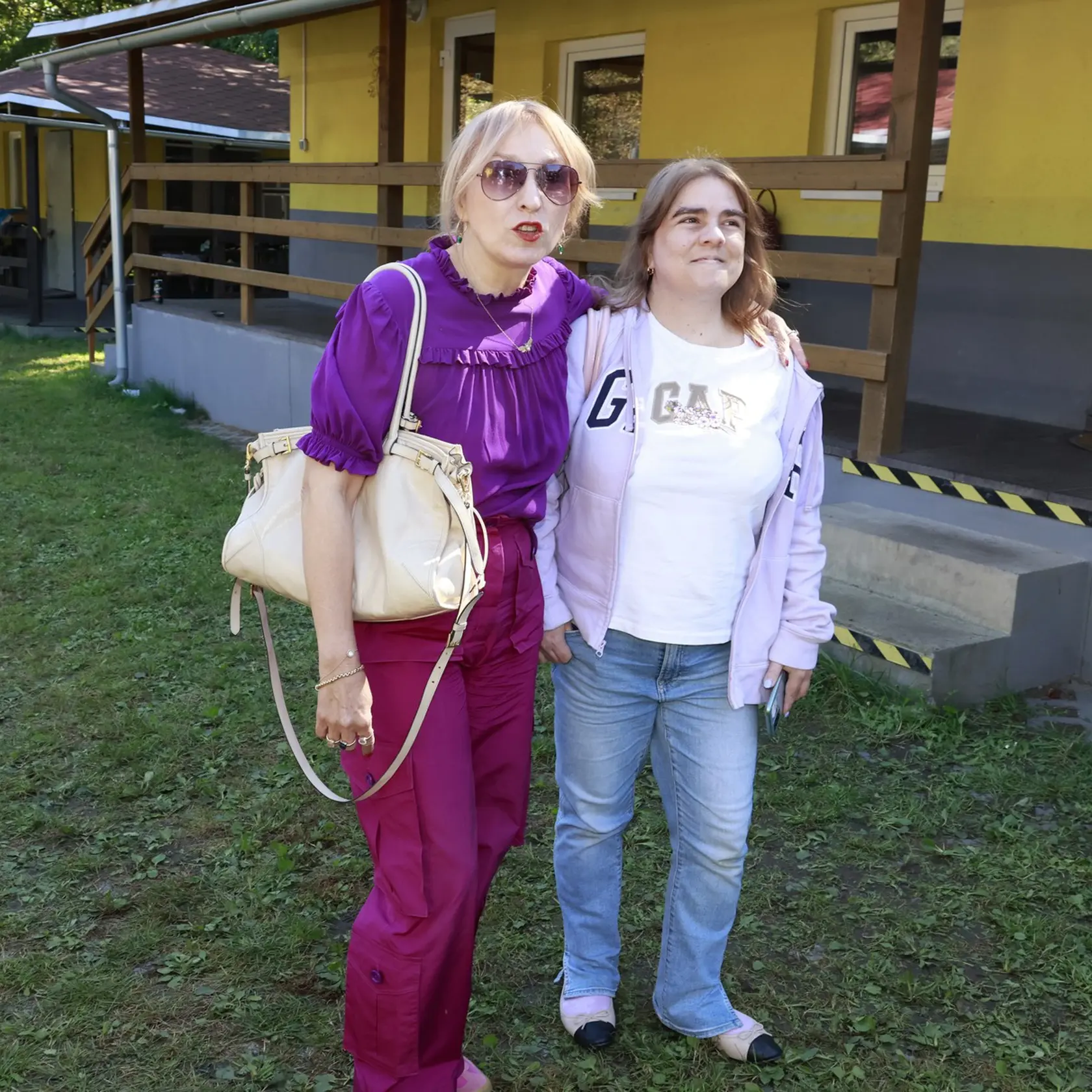 Kateřina so staršou dcérou Lindou. So zosnulým slovenským spevákom má ešte syna Davida.