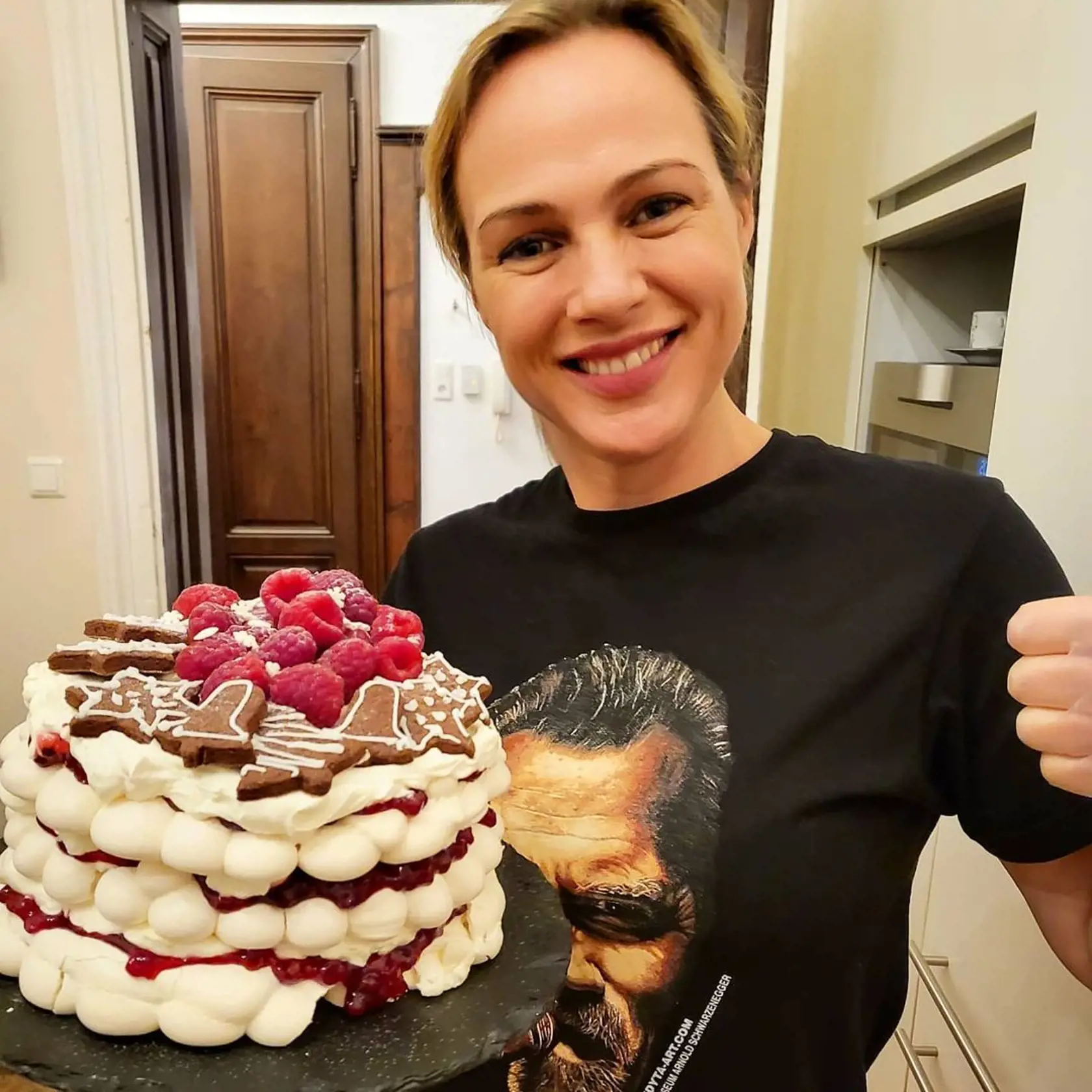 Adriana Poláková je doslova do voza aj do koča. Už niekoľkokrát dokázala, že nemá problém pracovať aj manuálne.
