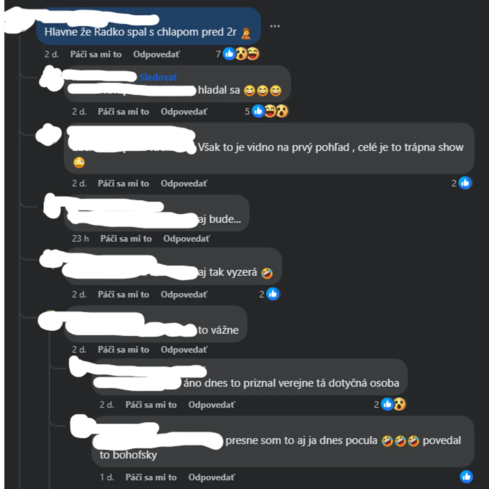 Fanúšikovia na sociálnej sieti šíria klebety.