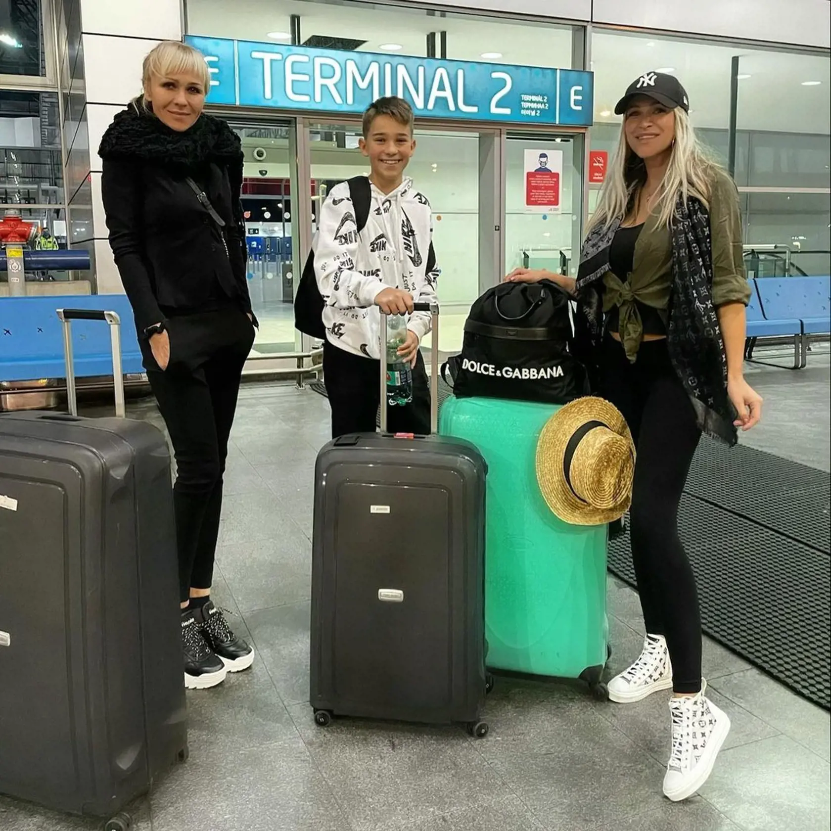 Jana so svojimi deťmi - Nelou a Neddym.