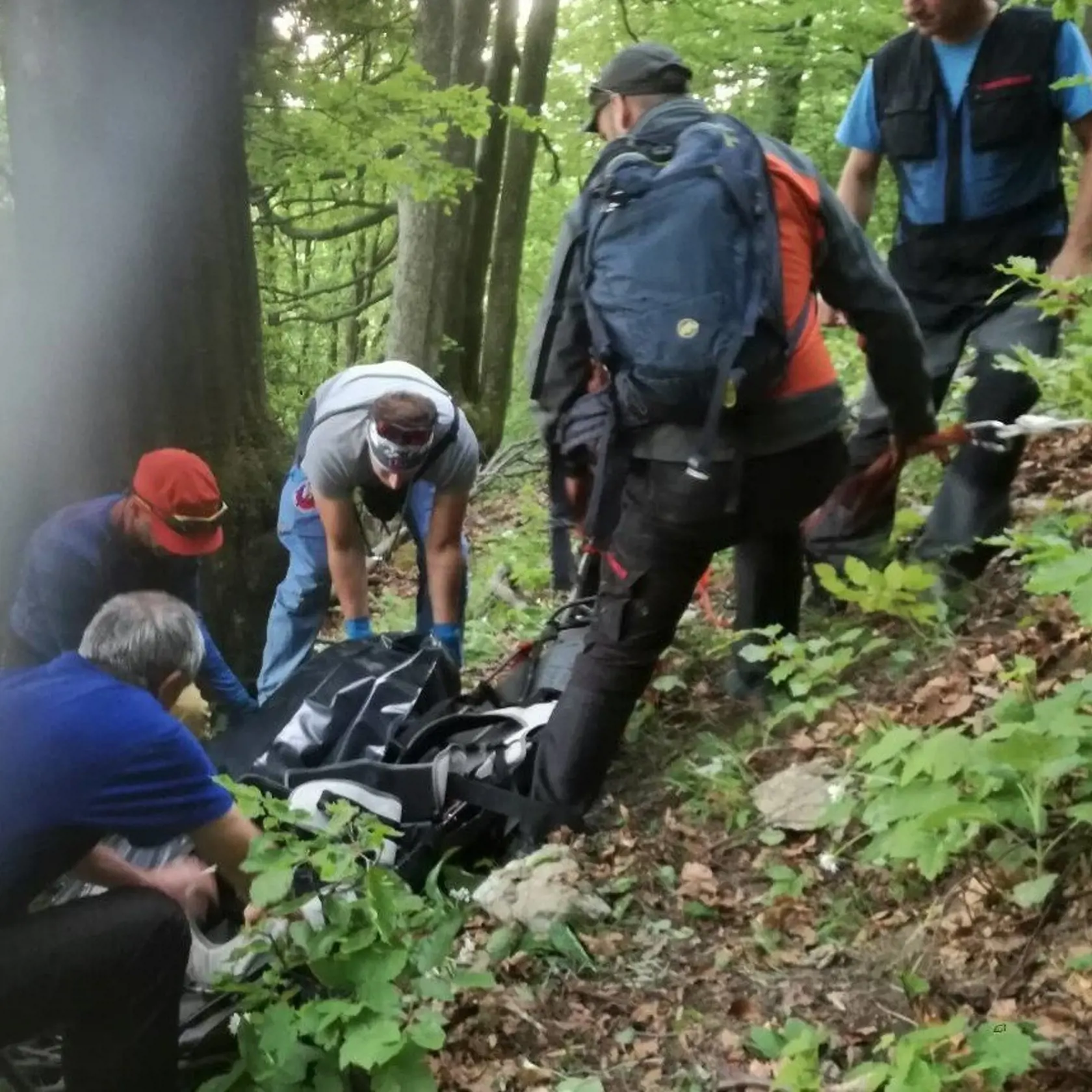 Horskí záchranári našli bezvládne telo Jozefa v Strážovských vrchoch.