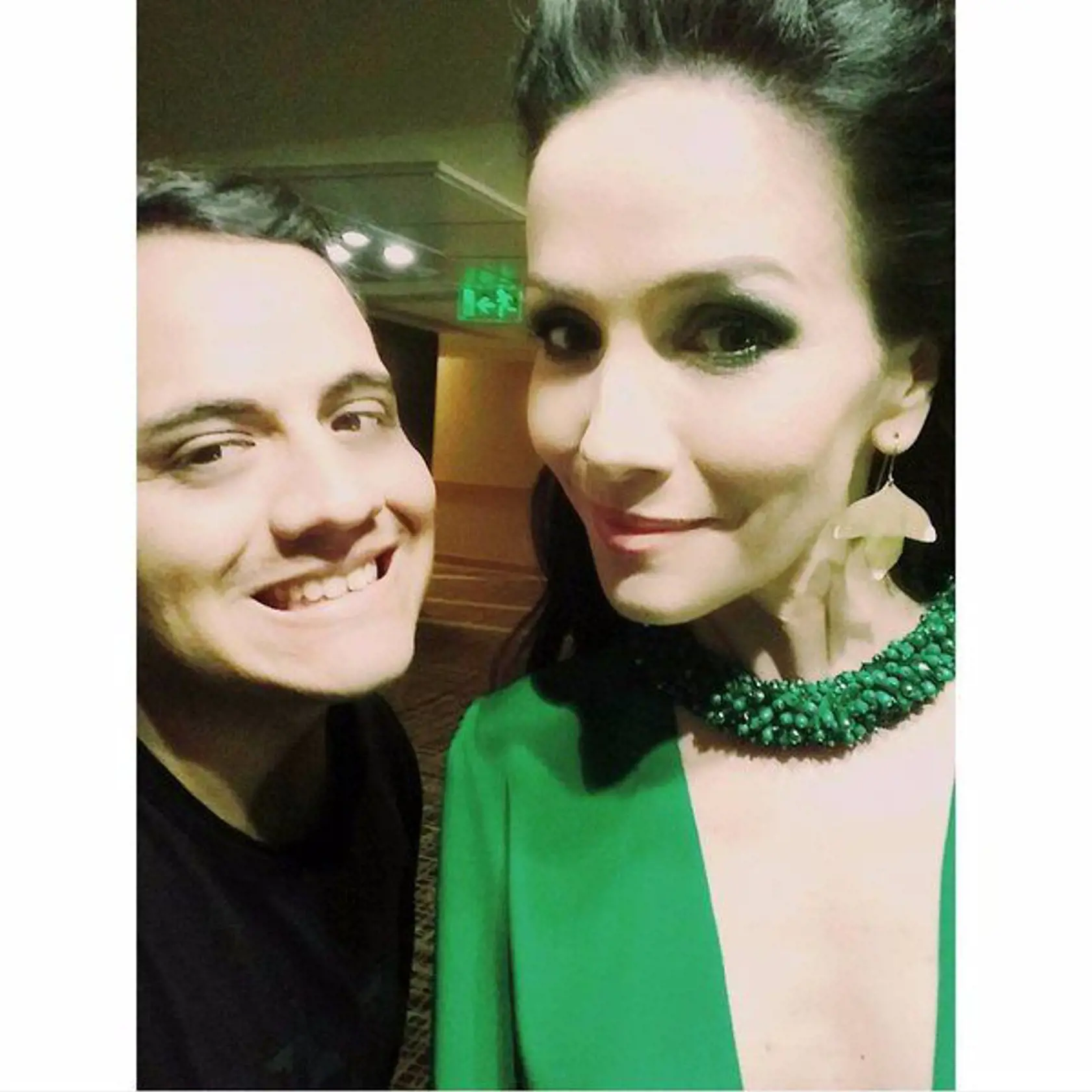 Natalia Oreiro na odovzdávaní argentínskych cien Martín Fierro 2016.