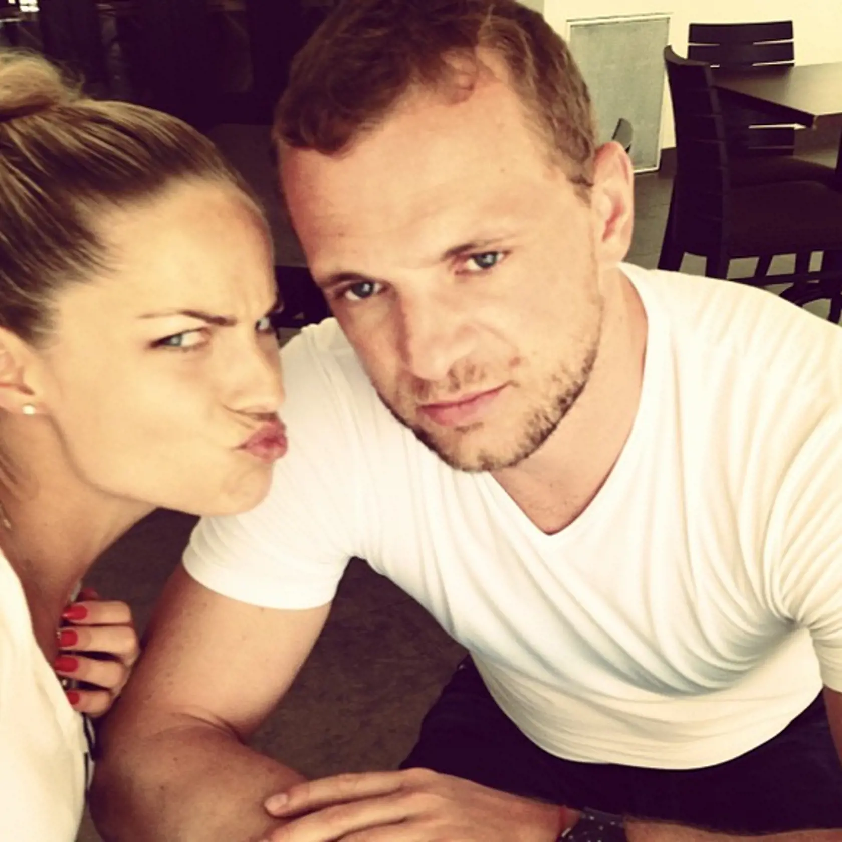 Ivana Surovcová a Marián Gáborík.