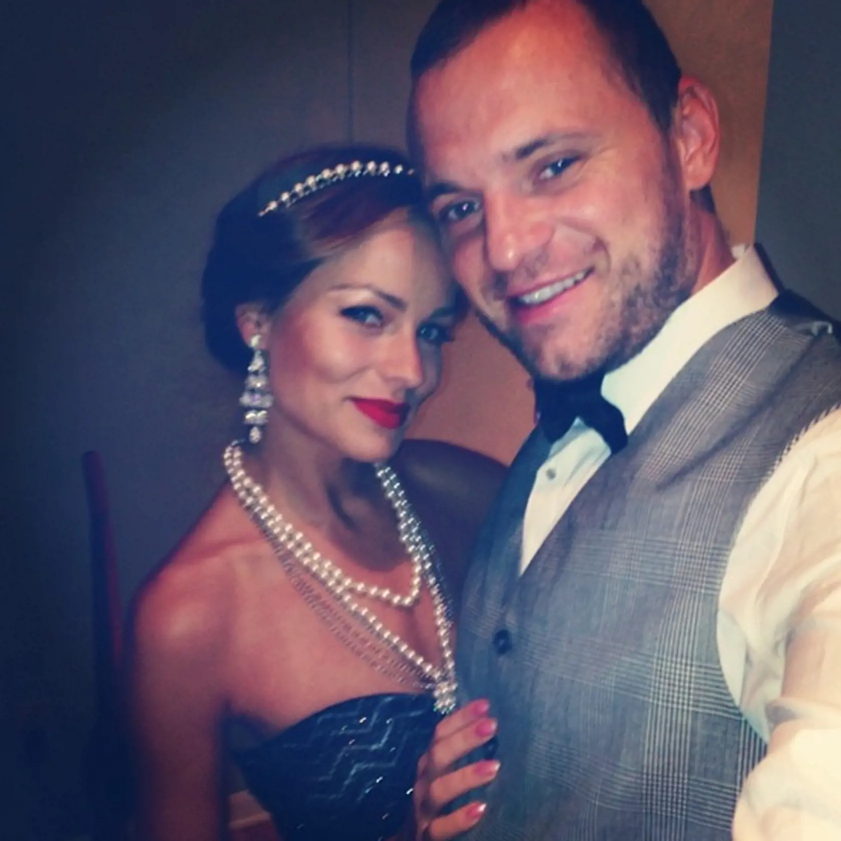 Ivana Surovcová a Marián Gáborík.