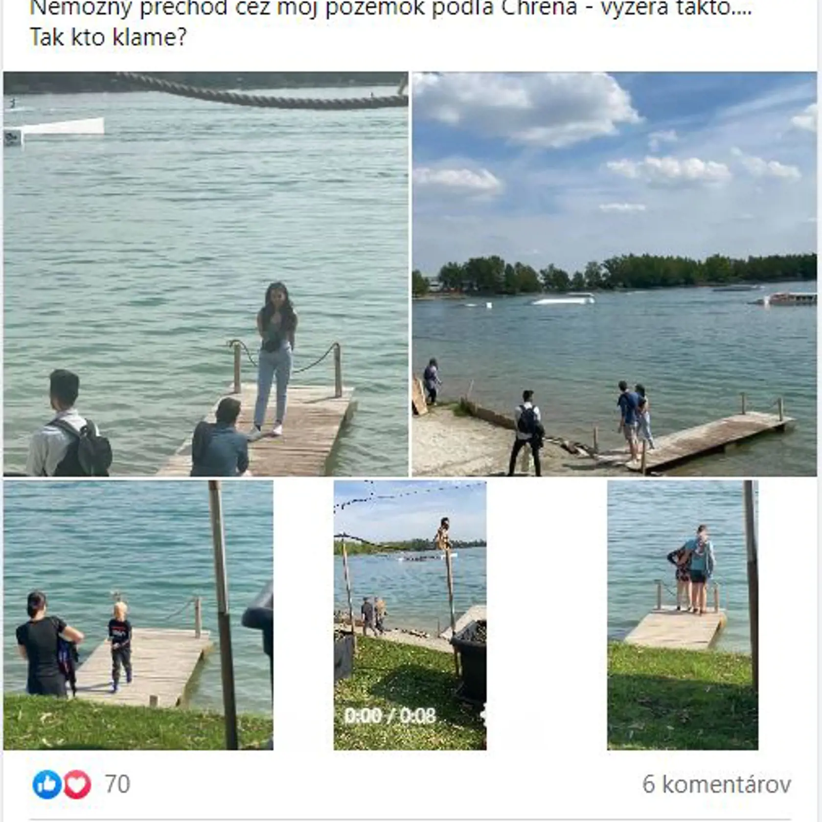 Status Daniely Kralevich z 1. mája.