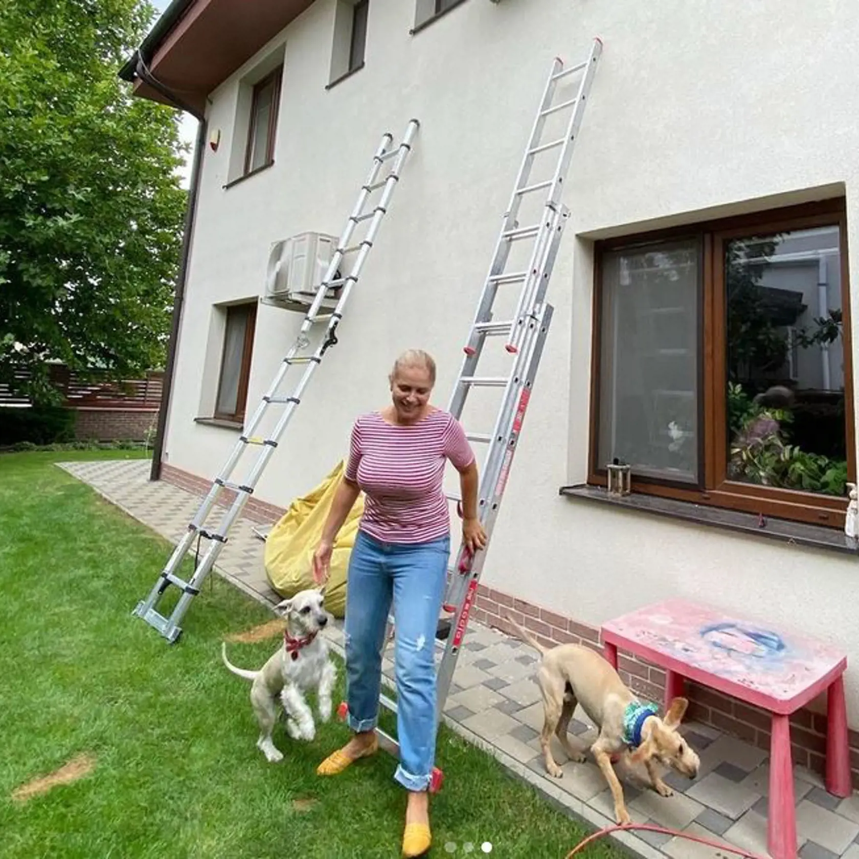 Bývanie v rodinnom dome si Zuzana Vačková nevie vynachváliť. Nechala si ho postaviť podľa svojich predstáv.