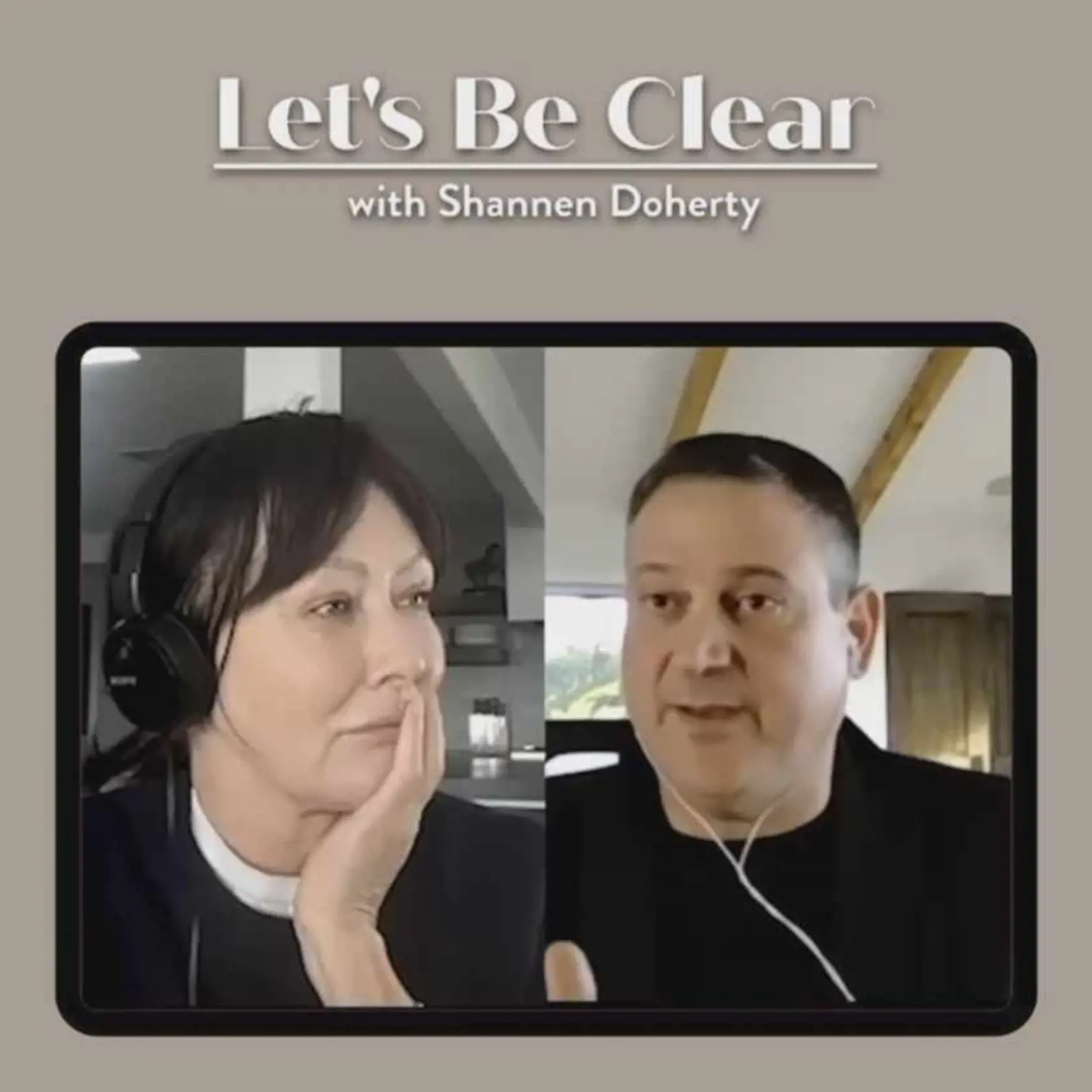 Shannen Doherty vo svojom podcaste Let’s Be Clear