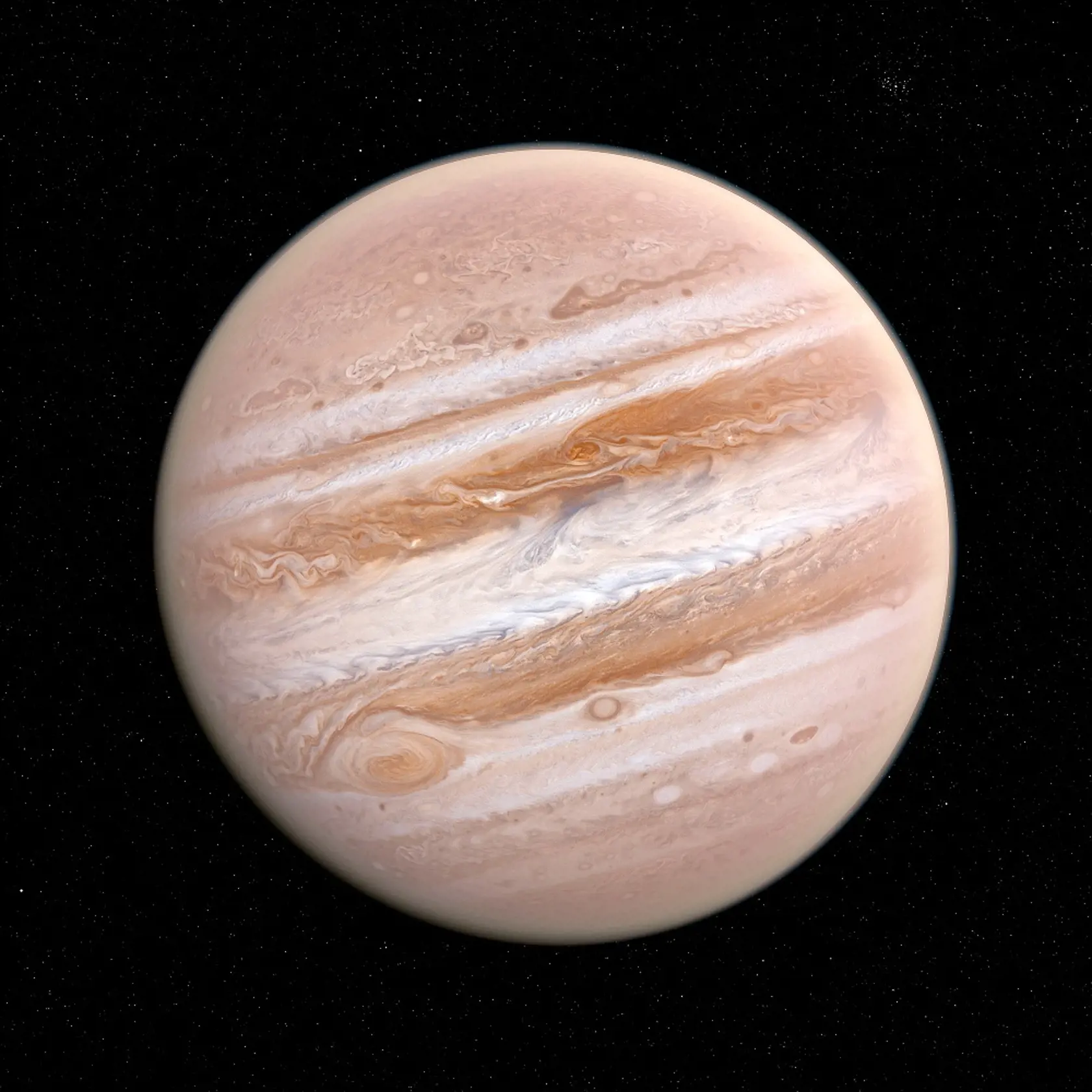 Jupiter je od Slnka vzdialený 778 412 027 km.