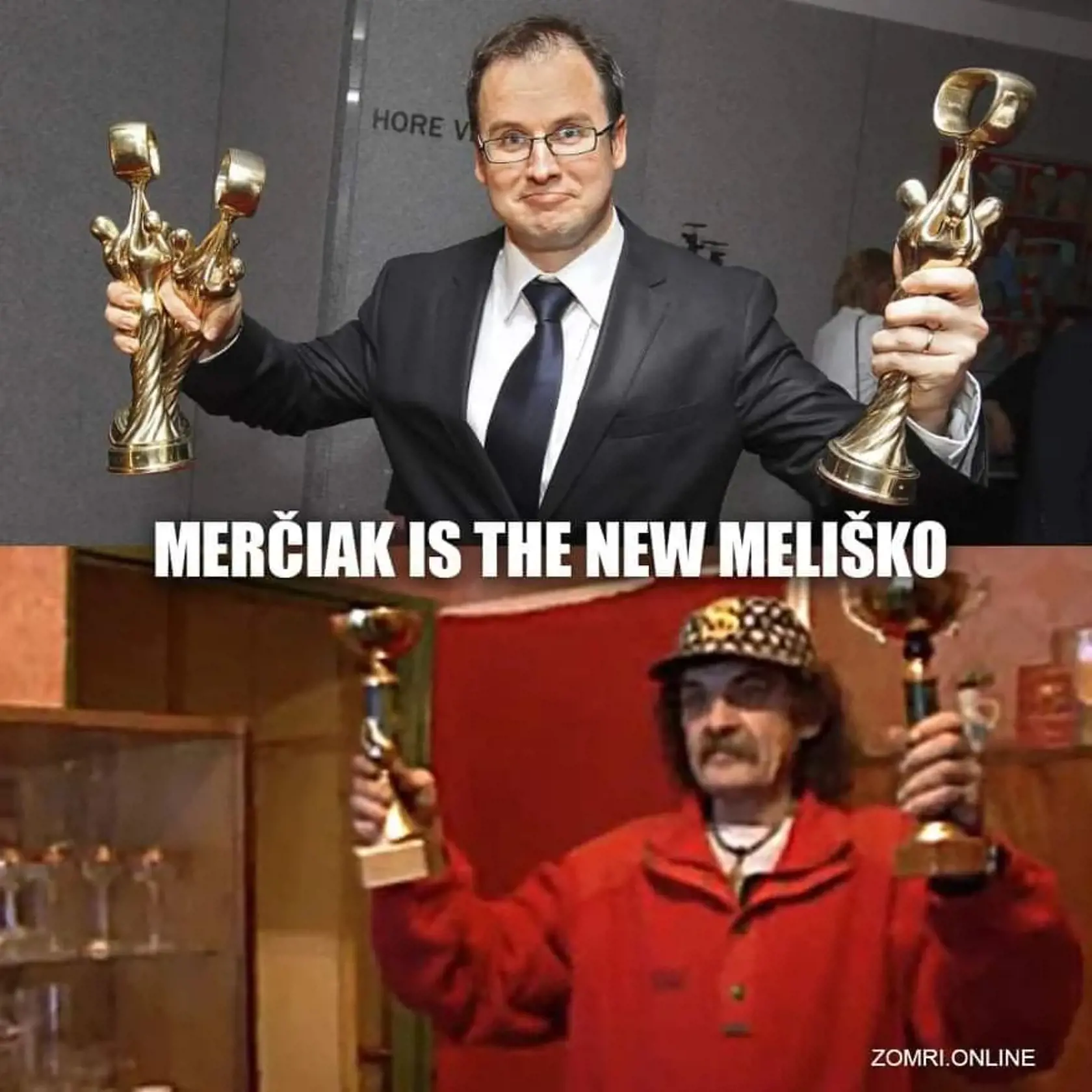 Internet si uťahuje z Merčiaka po jeho vulgárnom výbuchu.