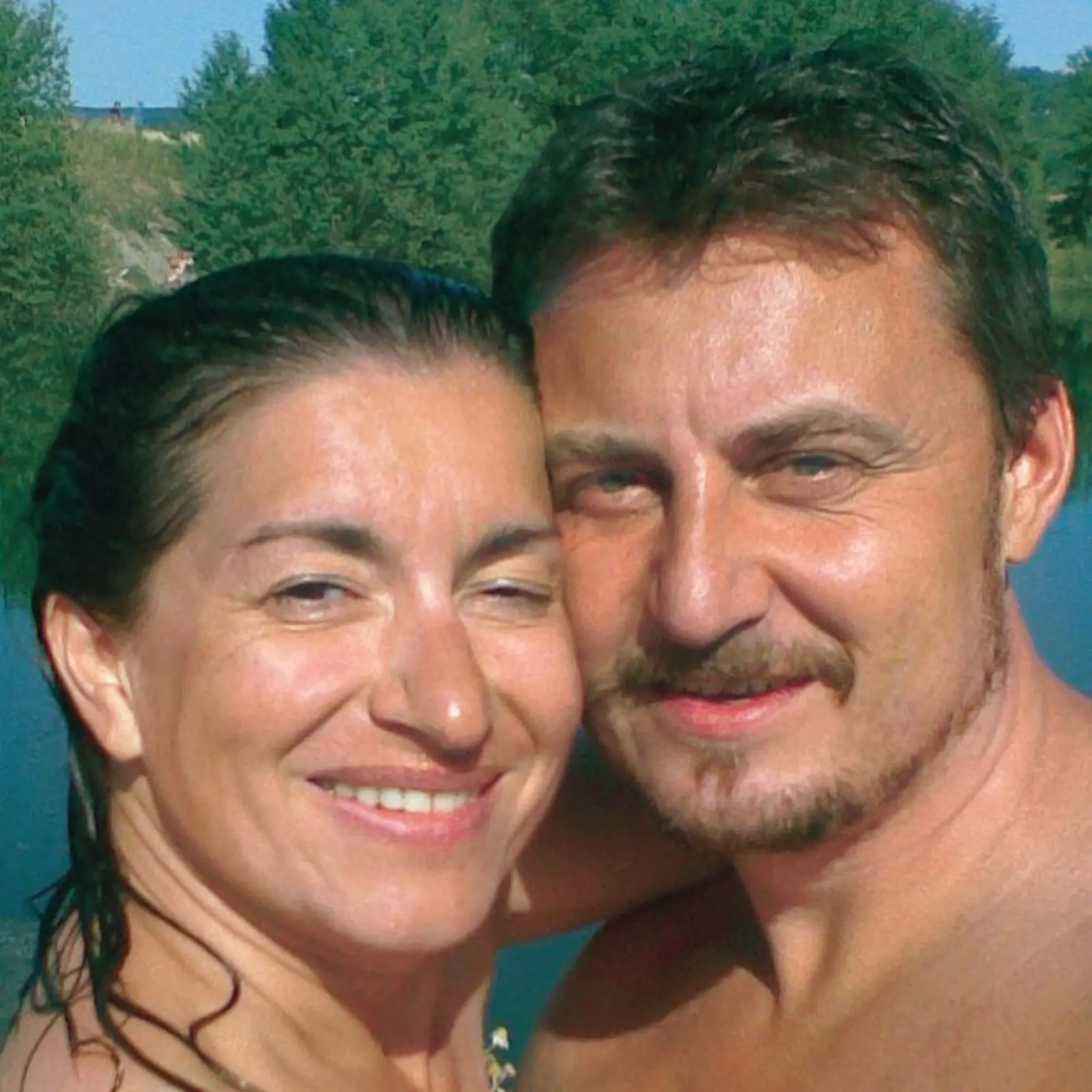 Herečkin priateľ František Lintner - táto foto je z čias, keď prekypovali vzájomnou láskou... V galérii nájdete aj ďalšie ich spoločné fotky.