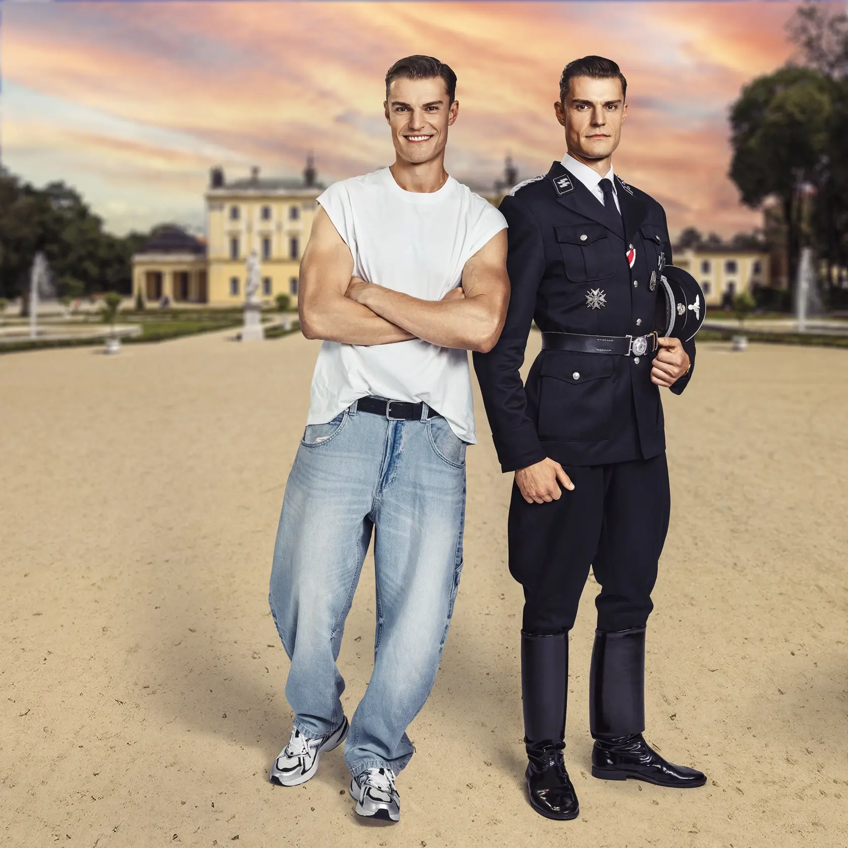 Ján Bakala vystupuje v seriáli Dunaj, k vašim službám ako autoritatívny nacista Horst Grabe.