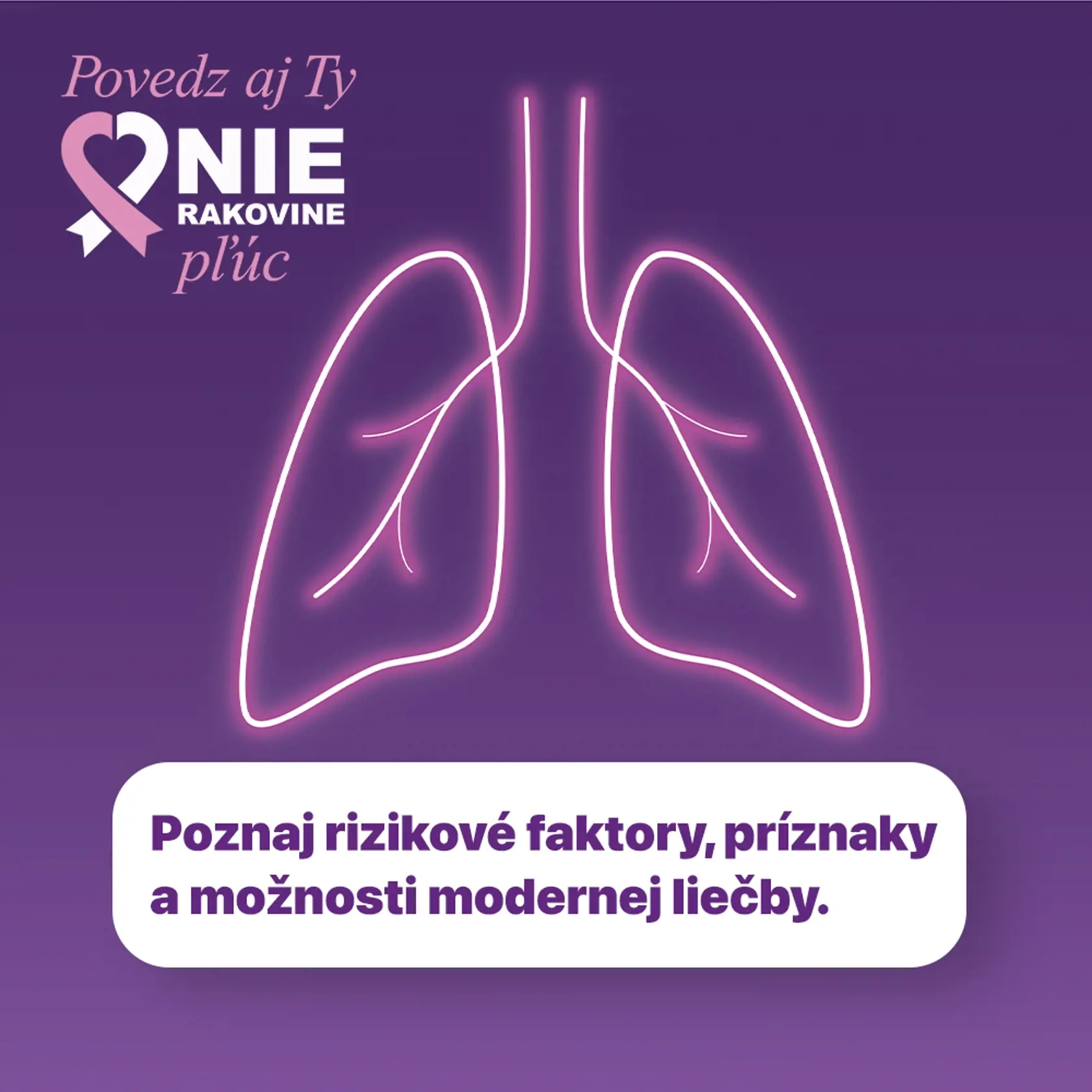 Žiaľ, na Slovensku stále nie je dostupná liečba a lieky, ktoré pomáhajú pri karcinóme pľúc v zahraničí.