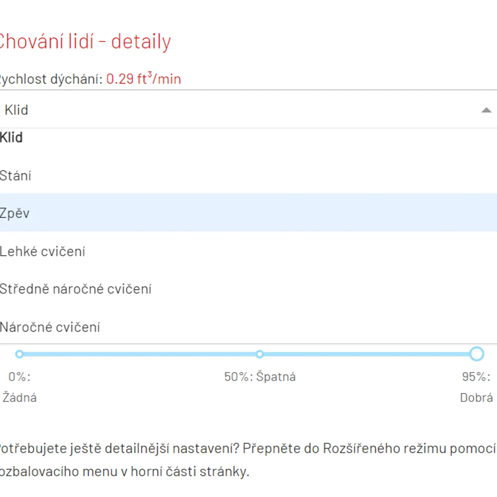 V Covid kalkulačke si viete nastaviť naozaj podrobné parametre.