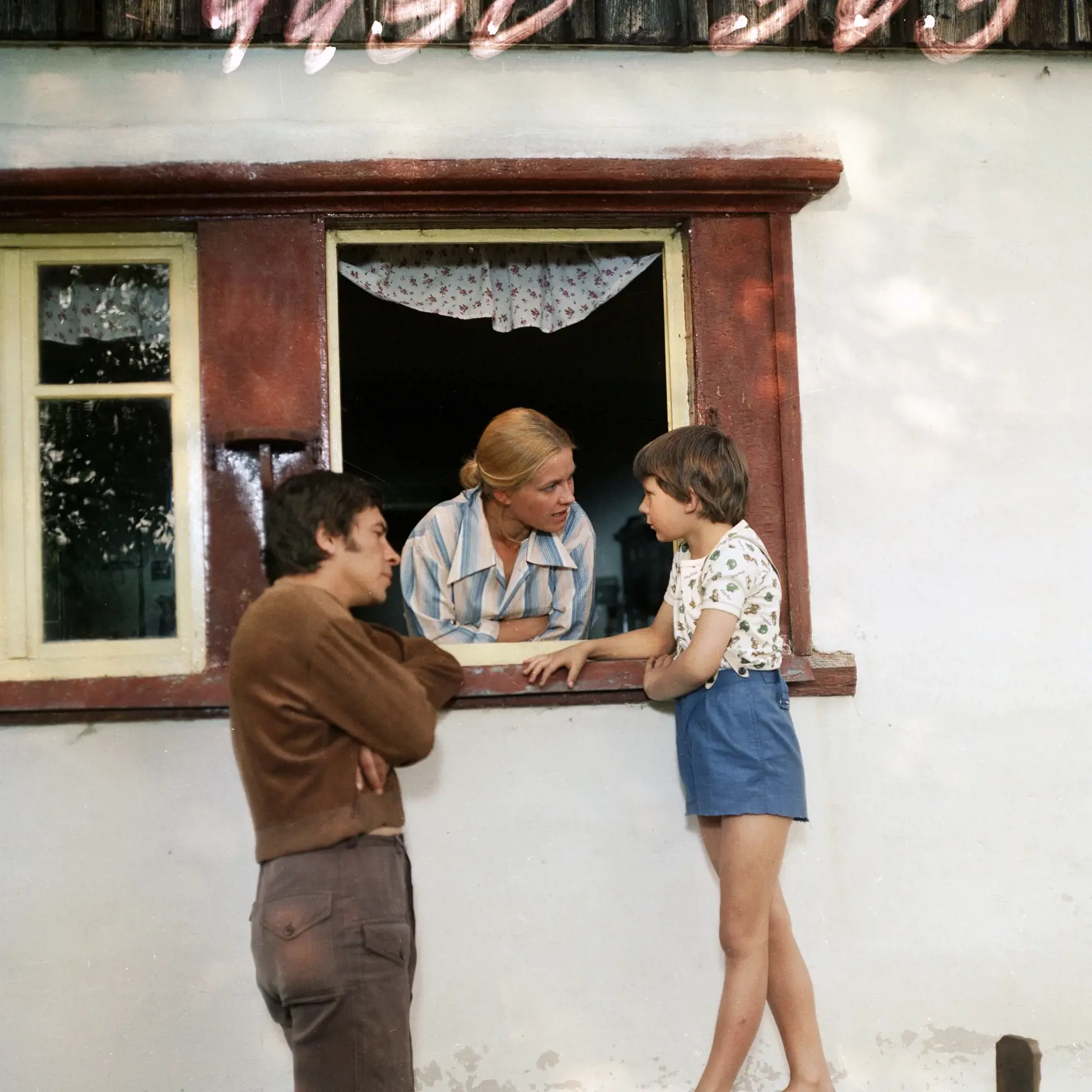Jak dostat tatínka do polepšovny z roku 1978. Jana Preissová, František Němec a Tomáš Holý.