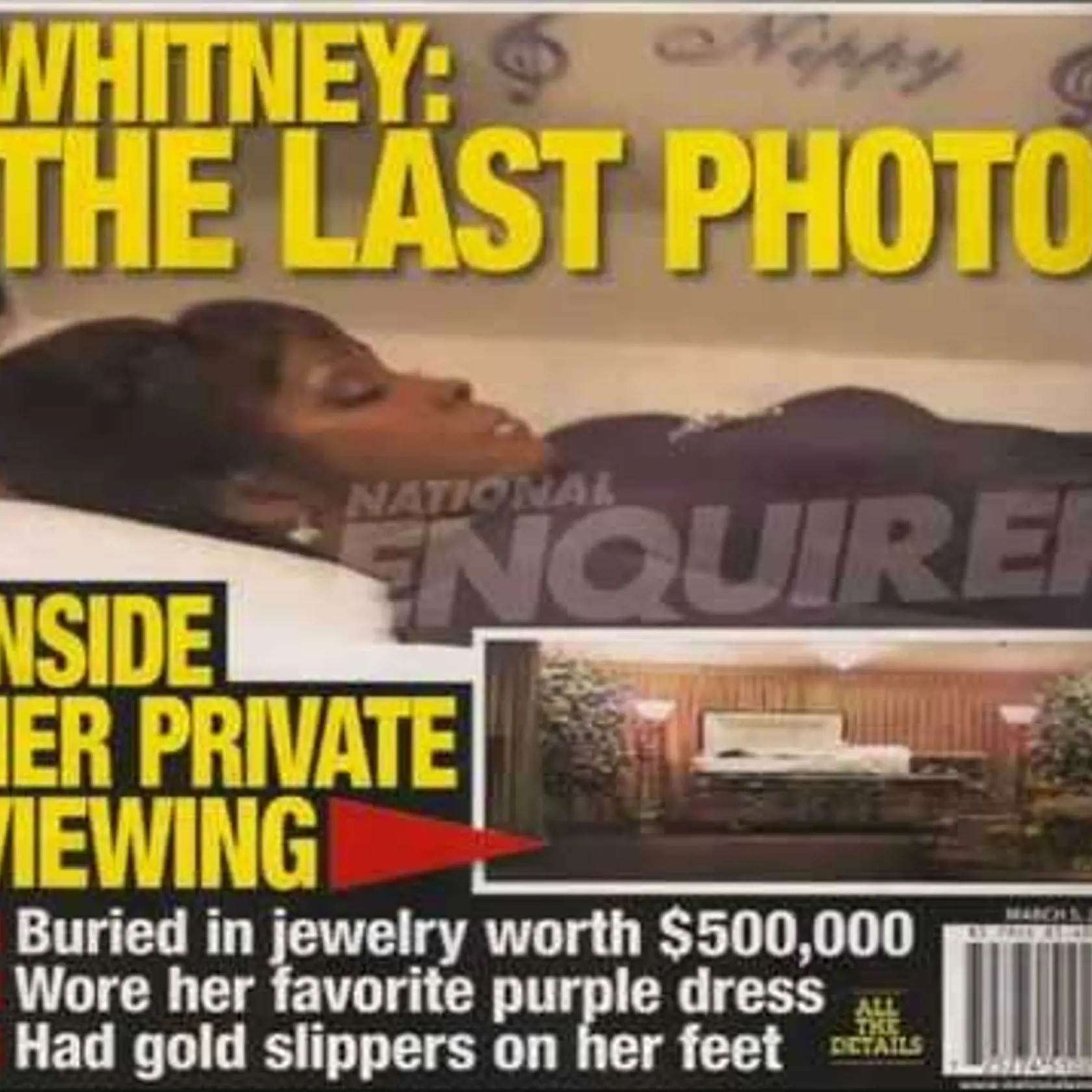 Na pohrebe Whitney Houston zahrala aj jej pesnička. Posledná fotografia speváckej divy sa dokonca objavila na titulke amerického magazínu.