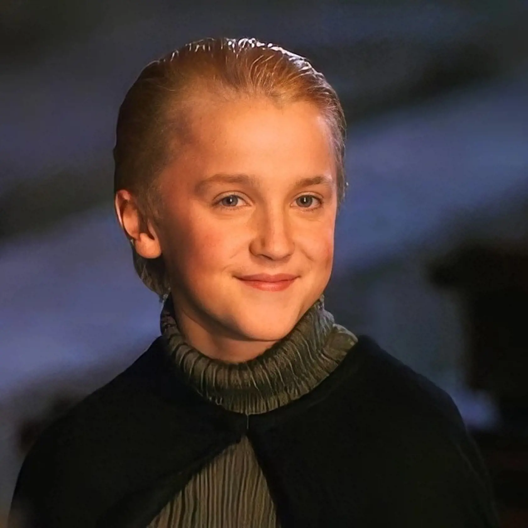 Mladý Tom Felton ako Draco Malfoy.