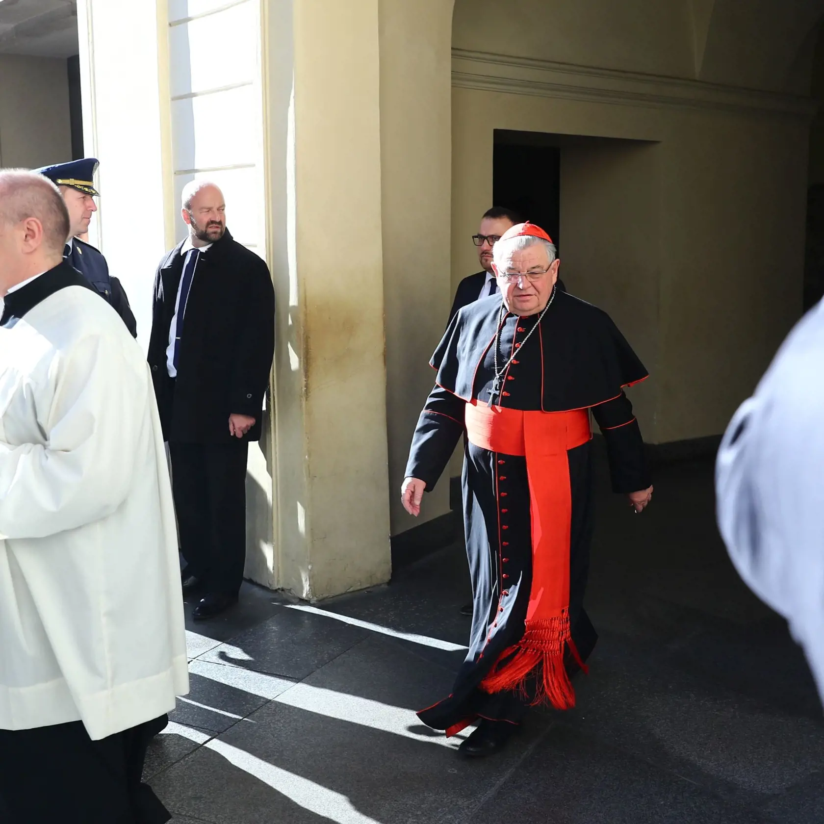 Kardinál Dominik Duka, arcibiskup pražský.