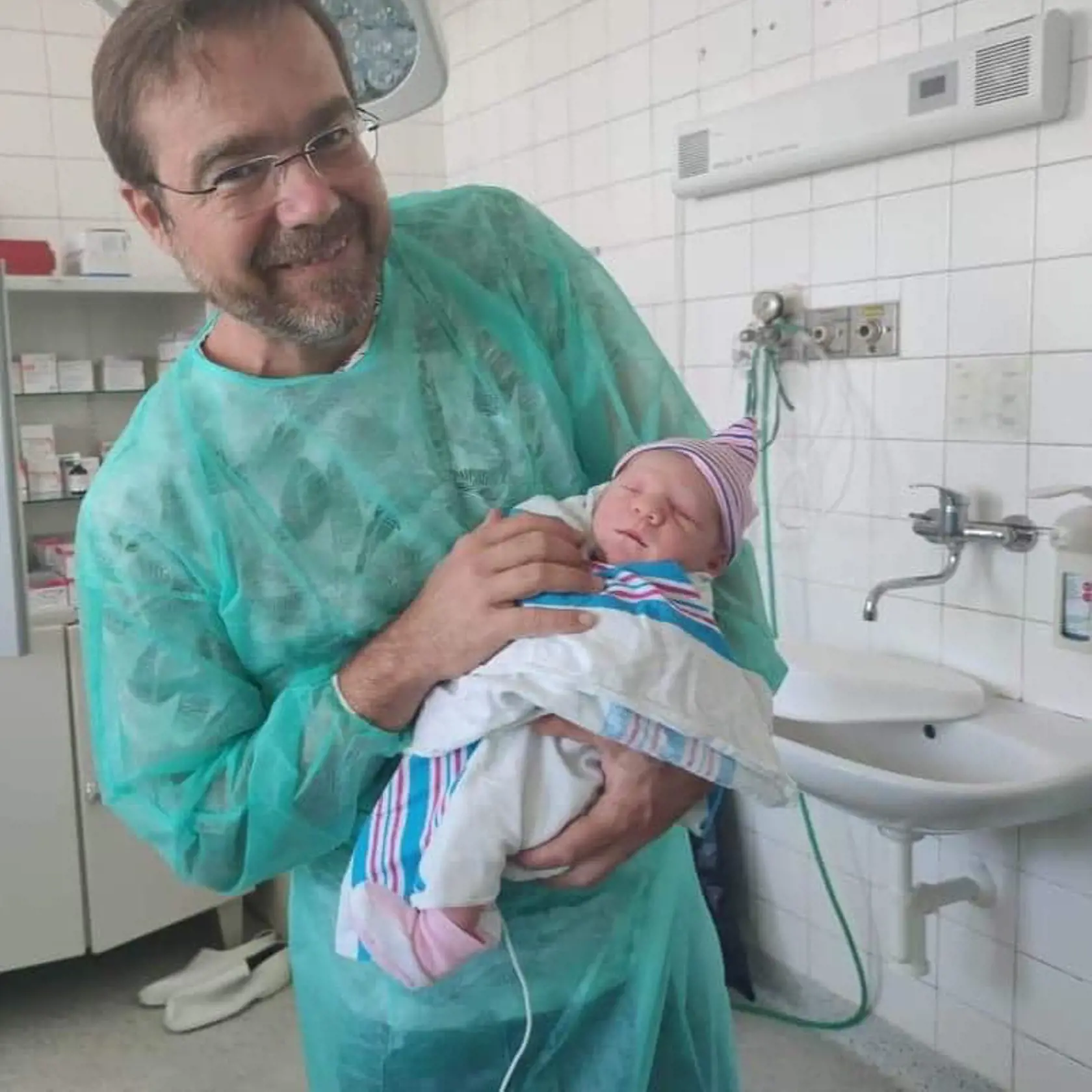 Bývalý minister zdravotníctva Marek Krajčí so svojou dcérkou Kamilkou.