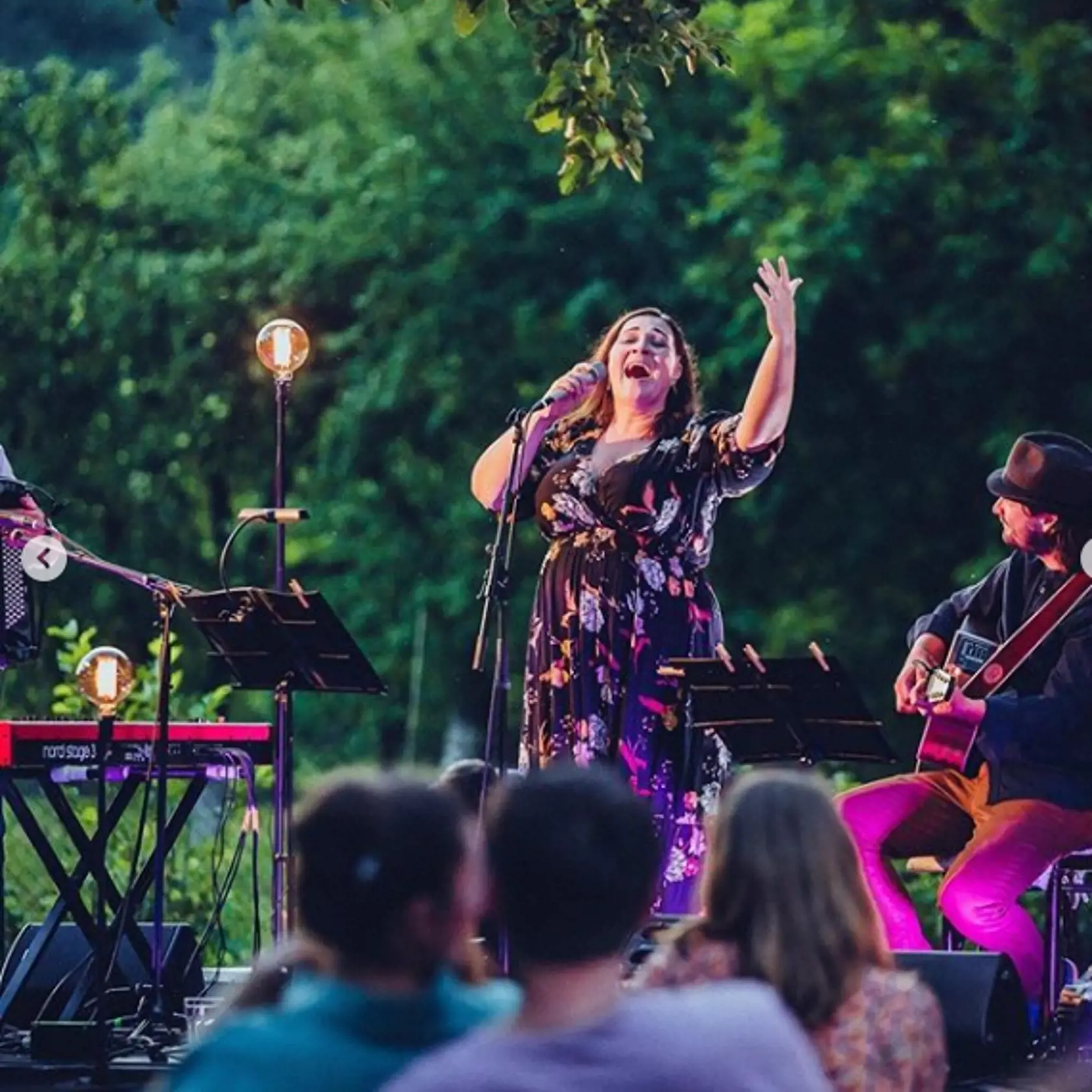 Katka Koščová mala koncert na vlastnej záhrade.
