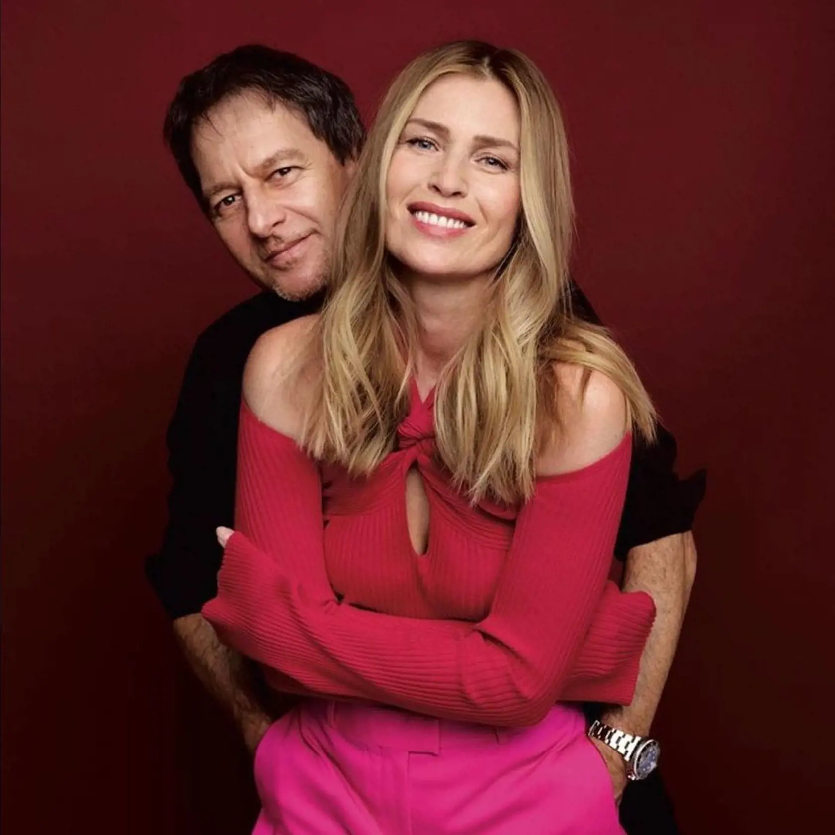 Modelka Daniela Peštová a spevák Paľo Habera.