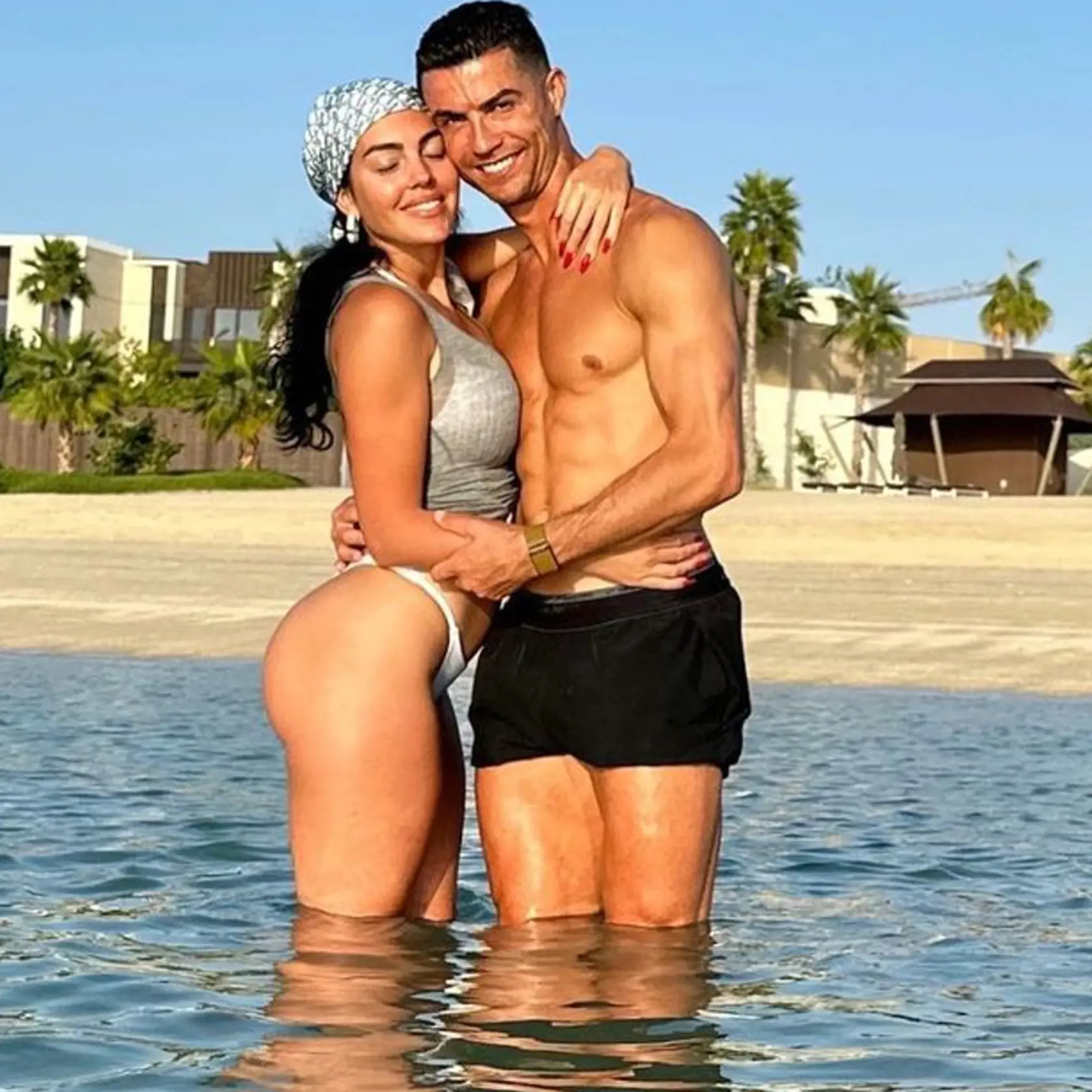 Georgina Rodríguez a Ronaldo.