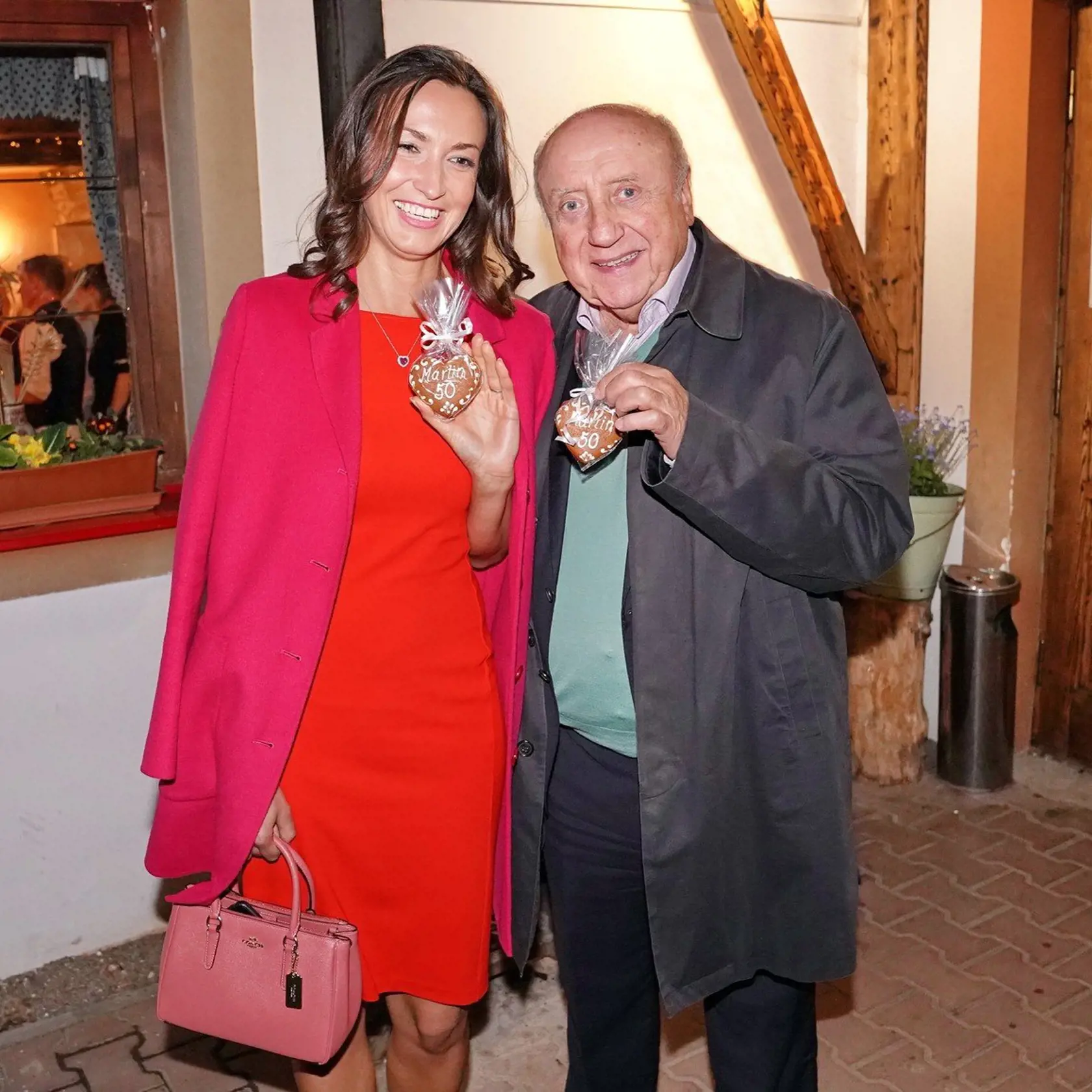 Felix Slováček (75) a jeho milenka Lucie Gelemová (34) radi zvyknú zavítať na spoločenské akcie a inak to nebolo ani teraz.