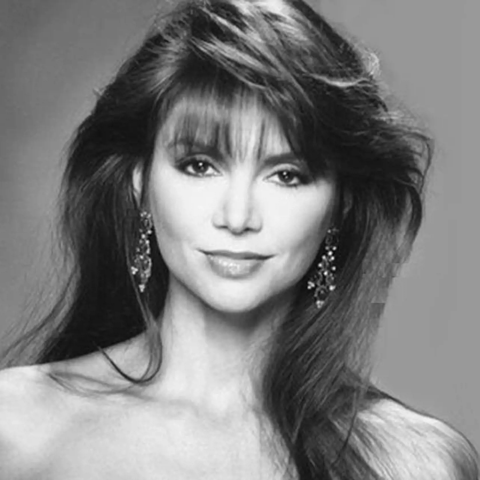 Victoria Principal, ako si ju pamätáme zo seriálu Dallas. Hrala Bobbyho manželku Pamelu.