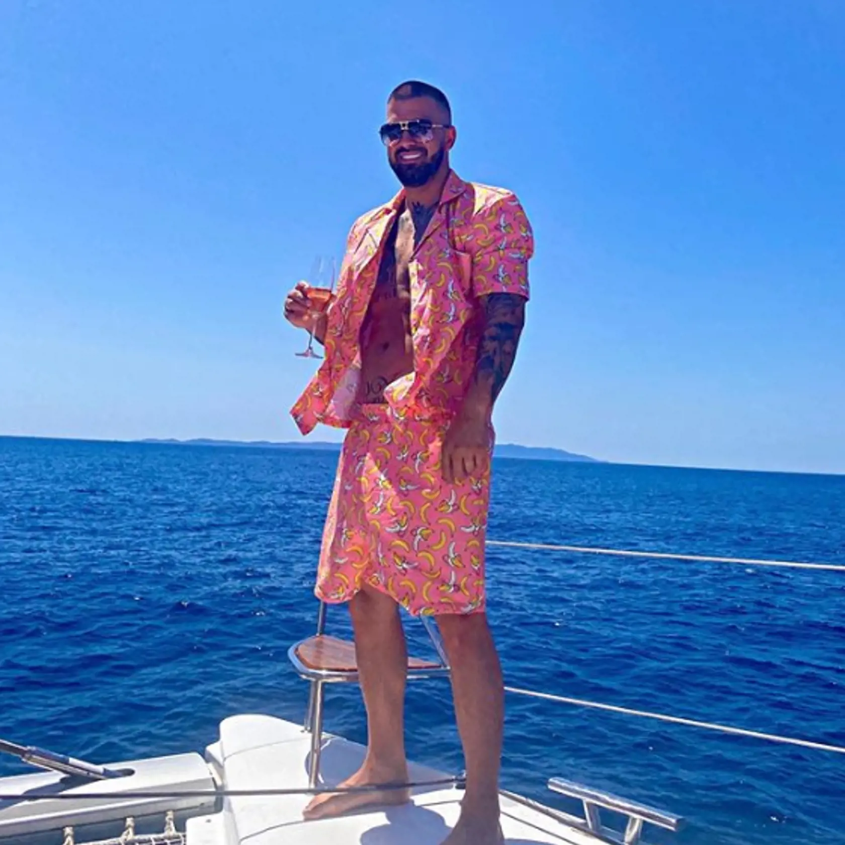 Zábery z ich dovolenky na jachte.