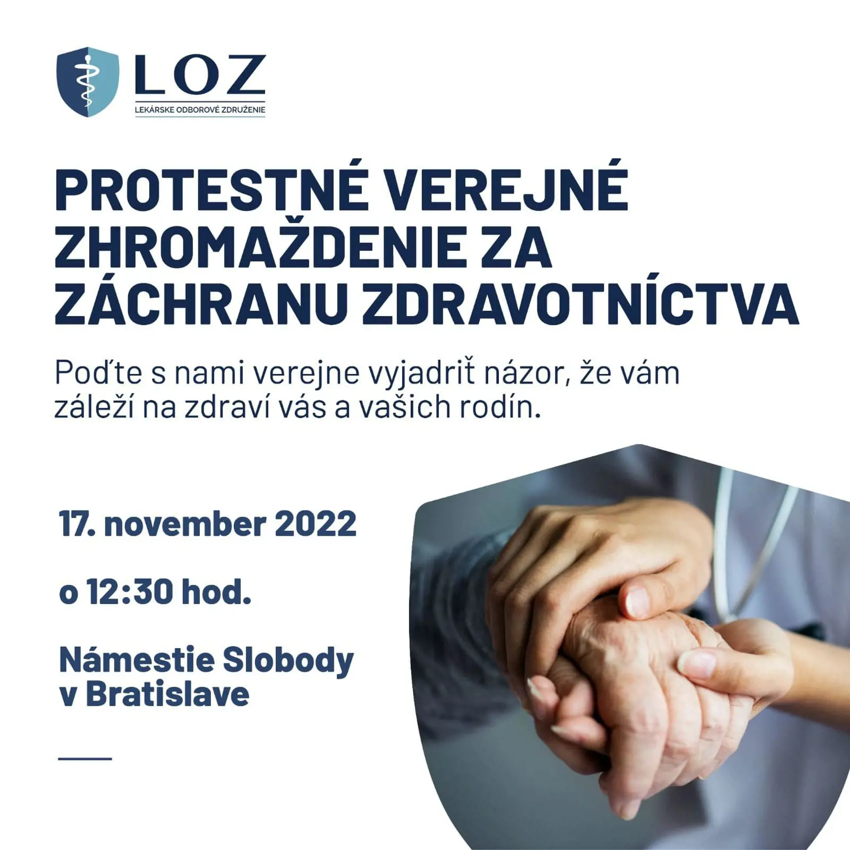 Lekárske odborové združenie pripravuje protestné verejné zhromaždenie za záchranu zdravotníctva.