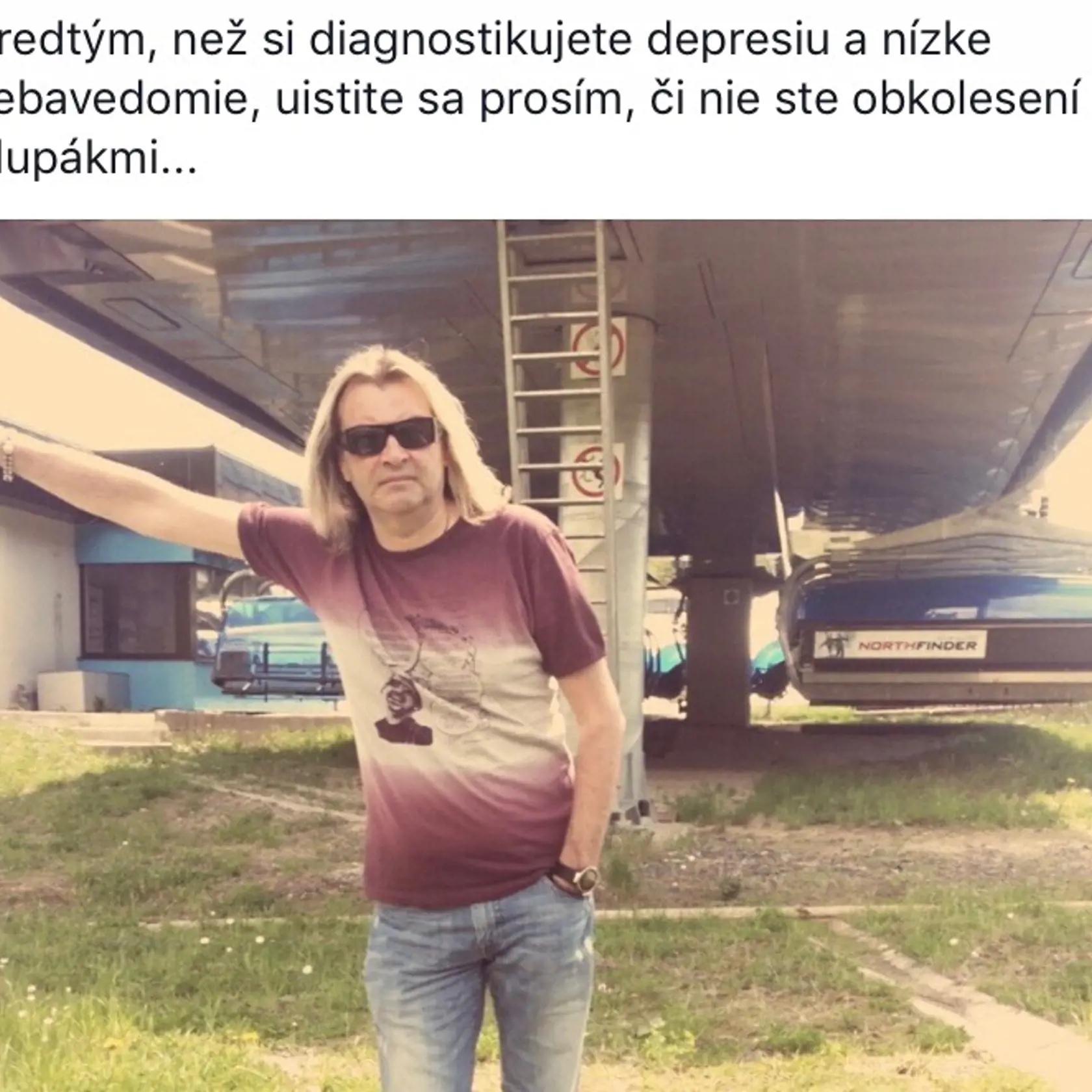 Aj takáto rada sa objavila na jeho profile na sociálnej sieti.