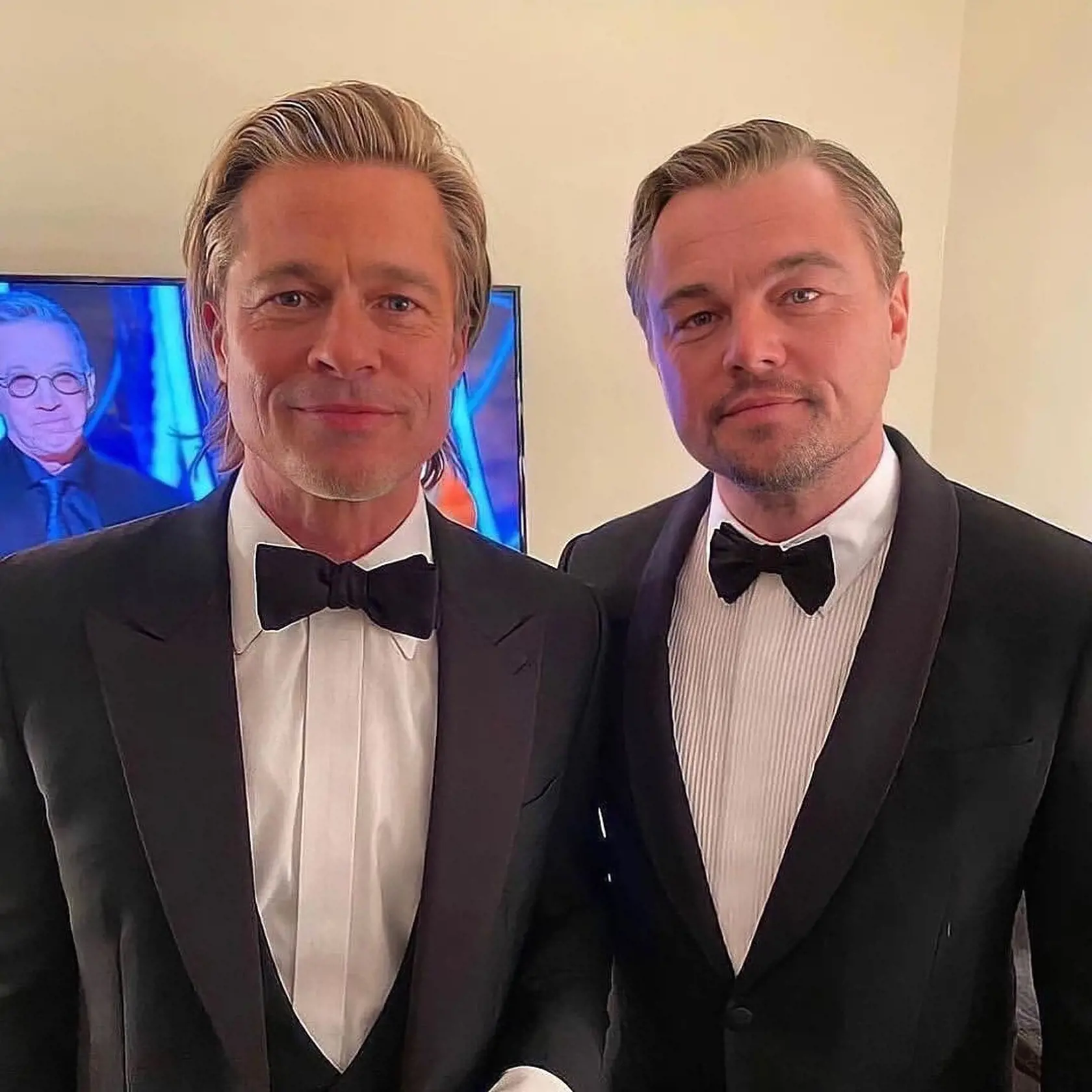 Brad Pitt a Leonardo DiCaprio