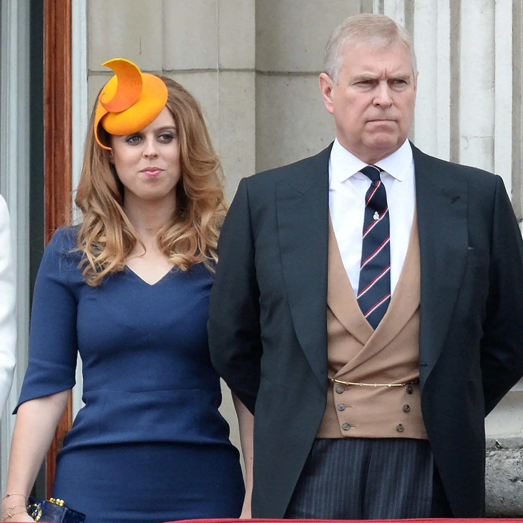 Princezná Beatrice a princ Andrew 11. júna 2016.