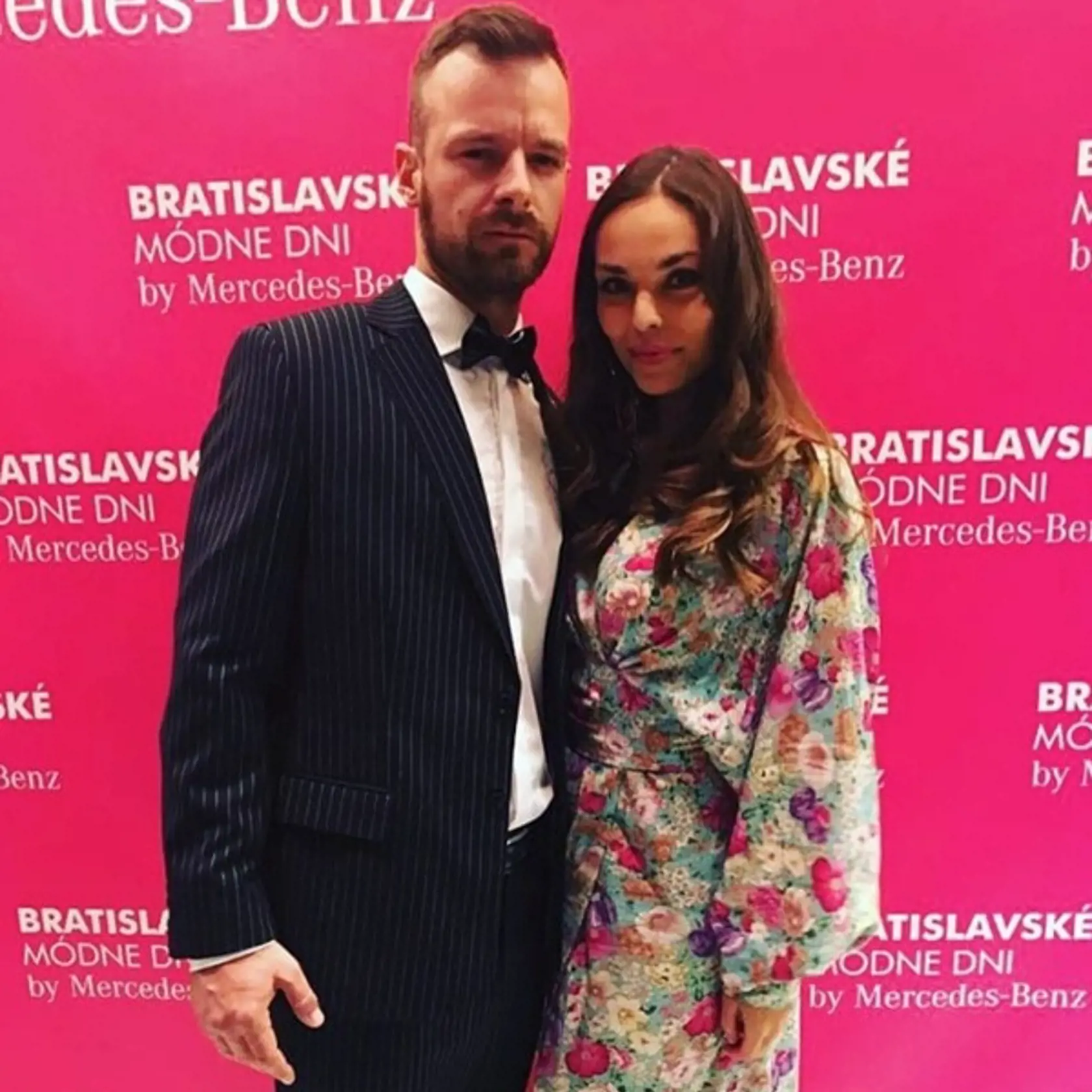 Lukáš Dóza a Soňa Štefková na Bratislavským módnych dňoch.