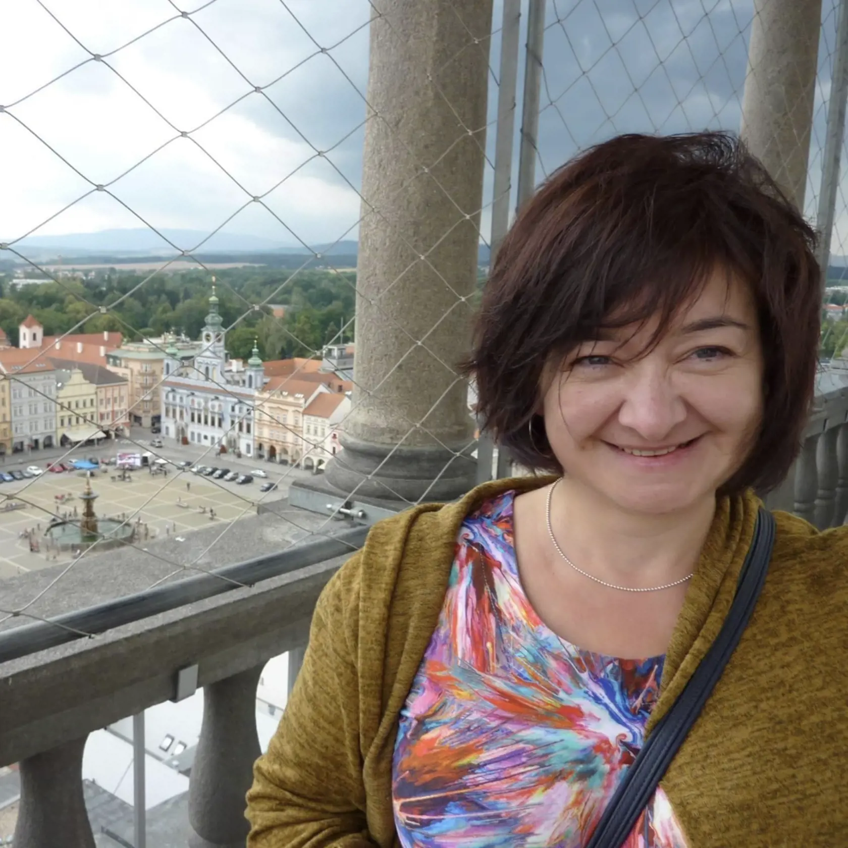 Janka Petňuchová (†48) na jednom zo svojich výletov. Zrejme mala k tomuto miestu citový vzťah, lebo túto fotku si nastavila ako profilovú na sociálnej sieti.