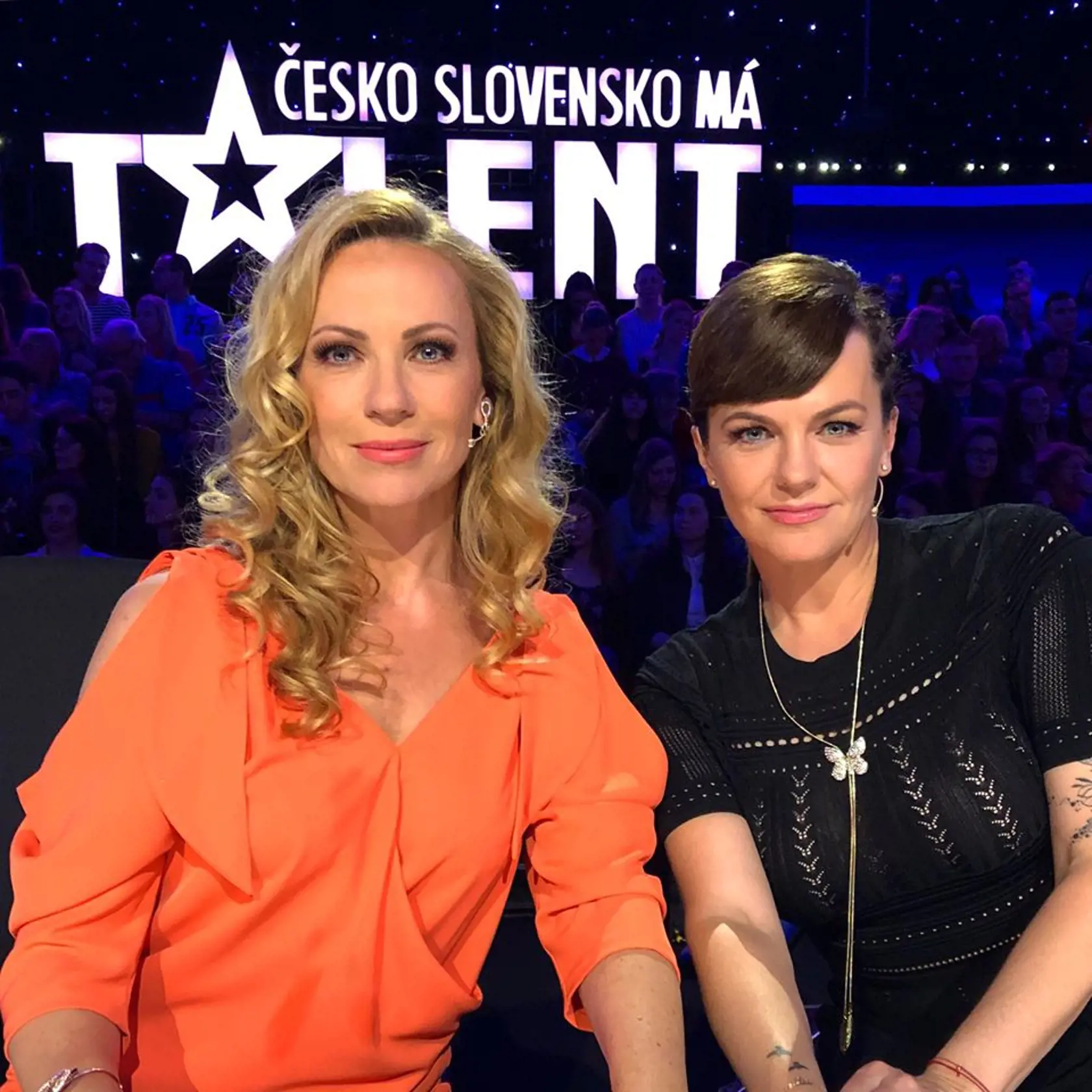 Porotkyne Diana Mórová a Marta Jandová.