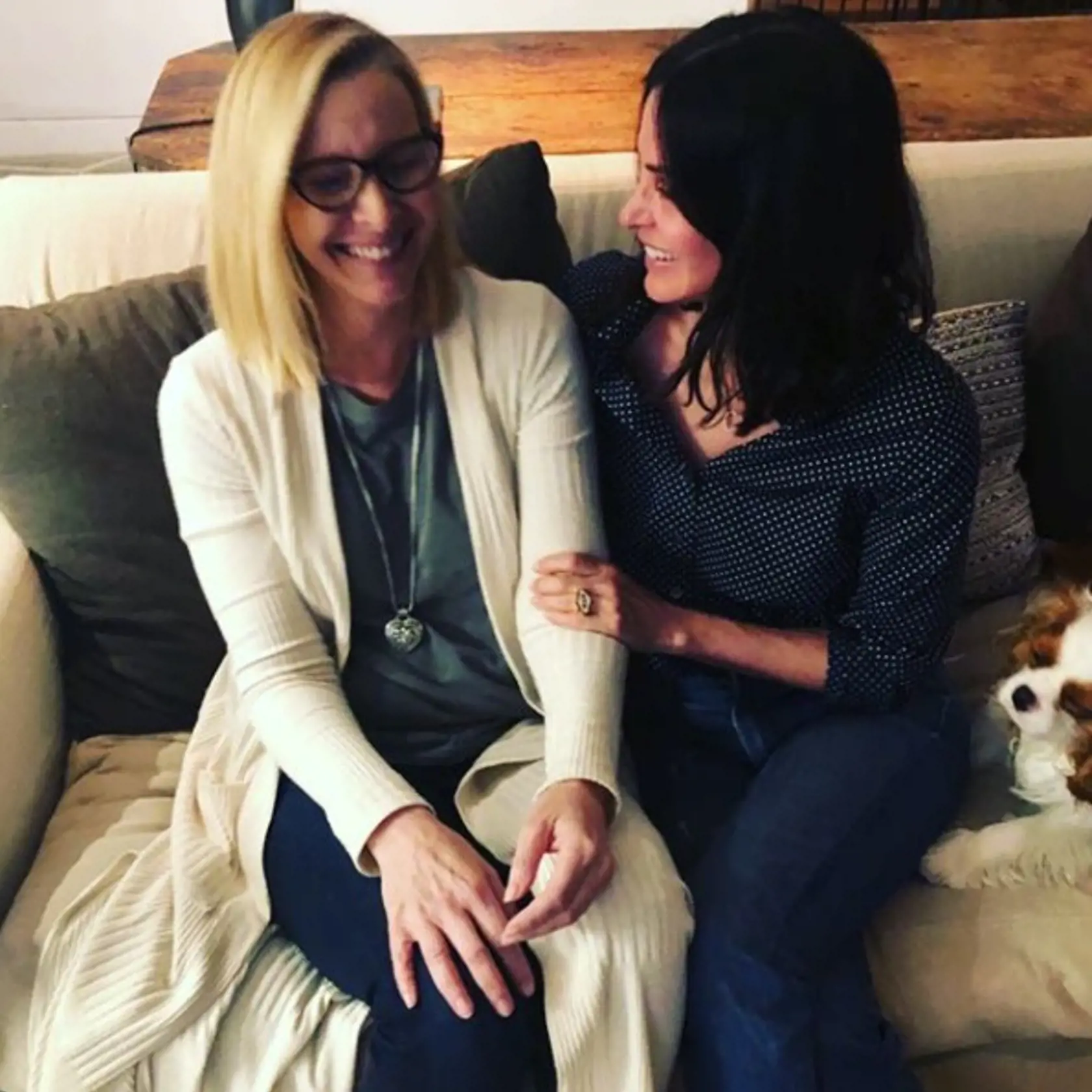 Courteney Cox a Jennifer Aniston v súčasnoti.