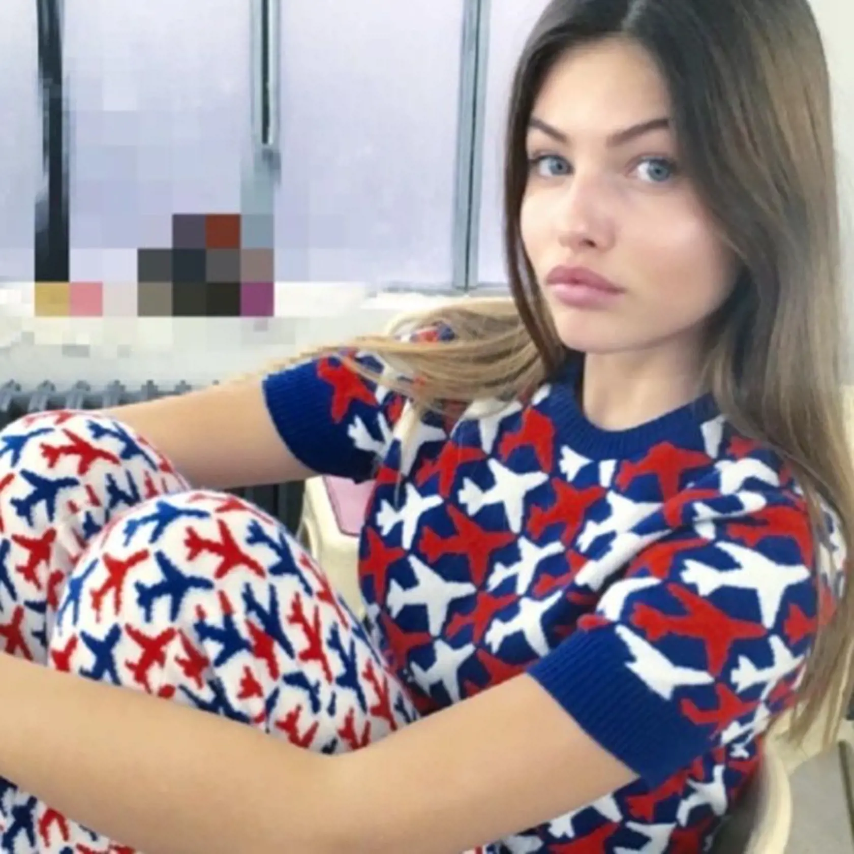 Mladá modelka sa objavila na najnovšom týždni módy. 