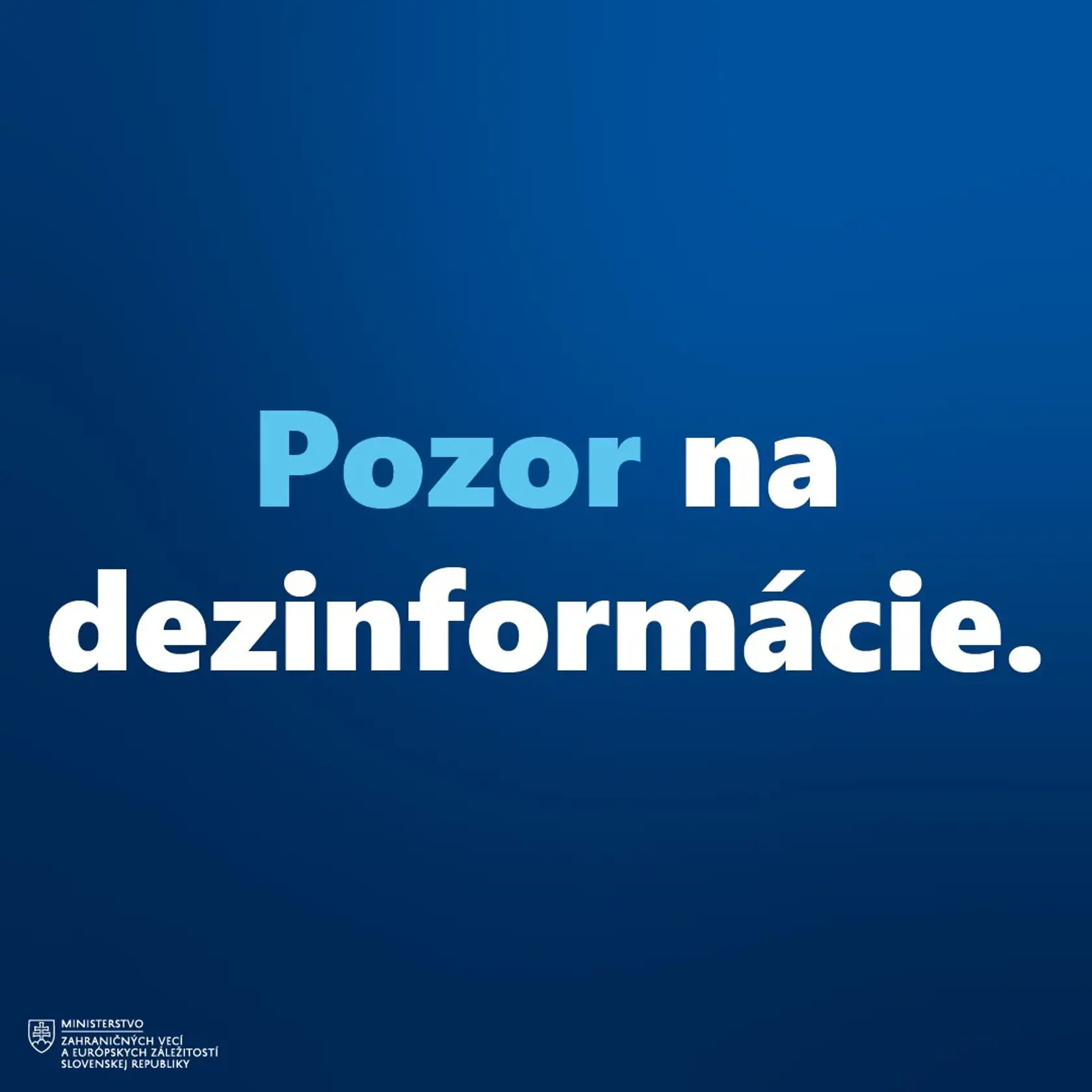 Ministerstvá aj polícia vyzývajú Slovákov, aby neverili dezinformáciám a propagande v súvislosti s vojnou na Ukrajine.