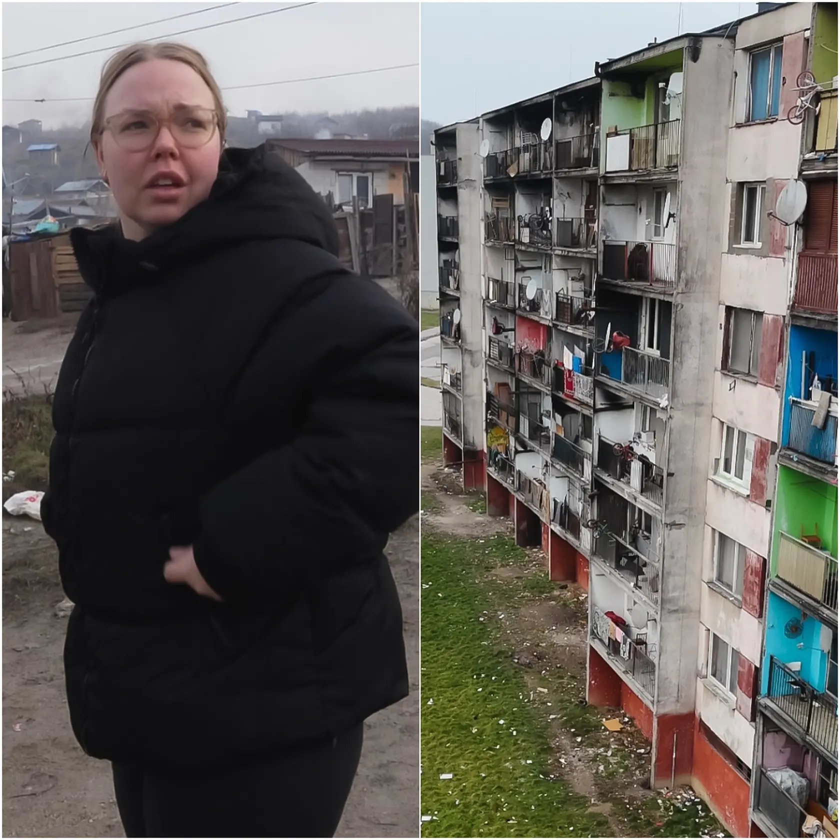 Austrálčanka navštívila rómske sídlisko. 