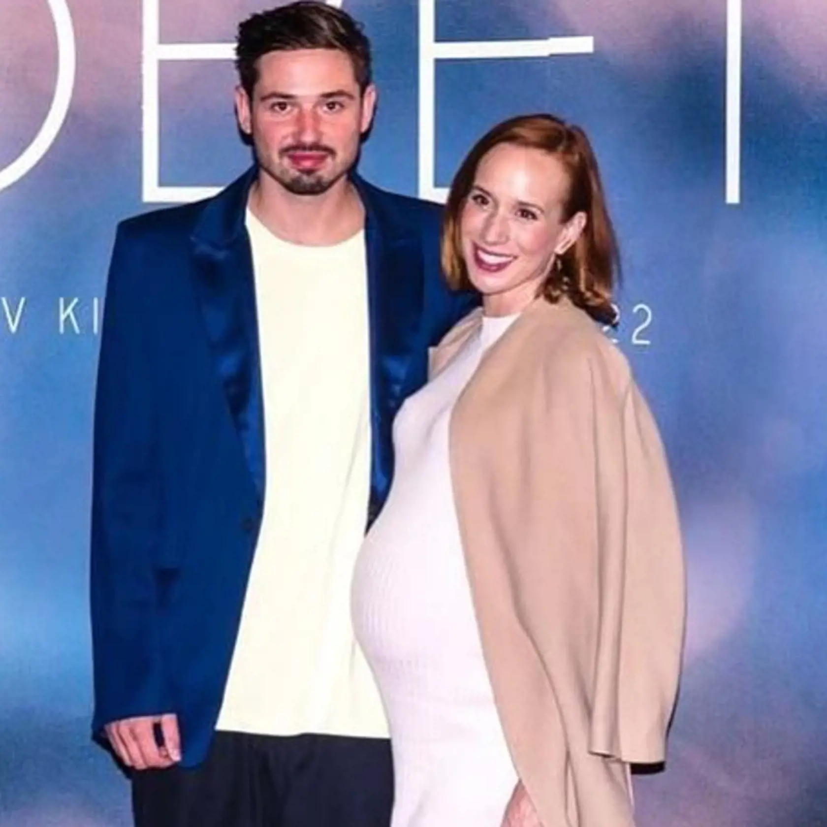 Táňa Pauhofová s manželom na premiére filmu Obeť.