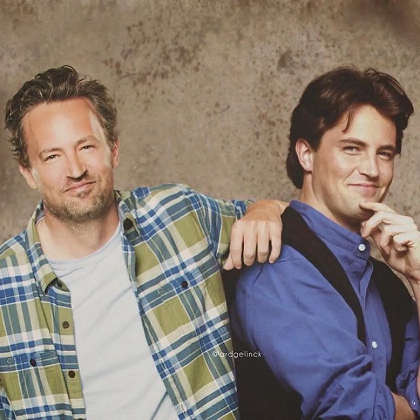 Holandský umelec Ard Gelinck spája vo svojich dielach známe osobnosti s ich mladším JA - Matthew Perry