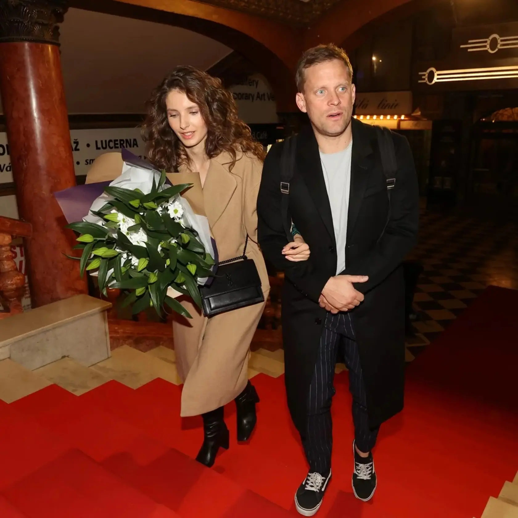 Sara Sandeva a Jakub Prachař.
