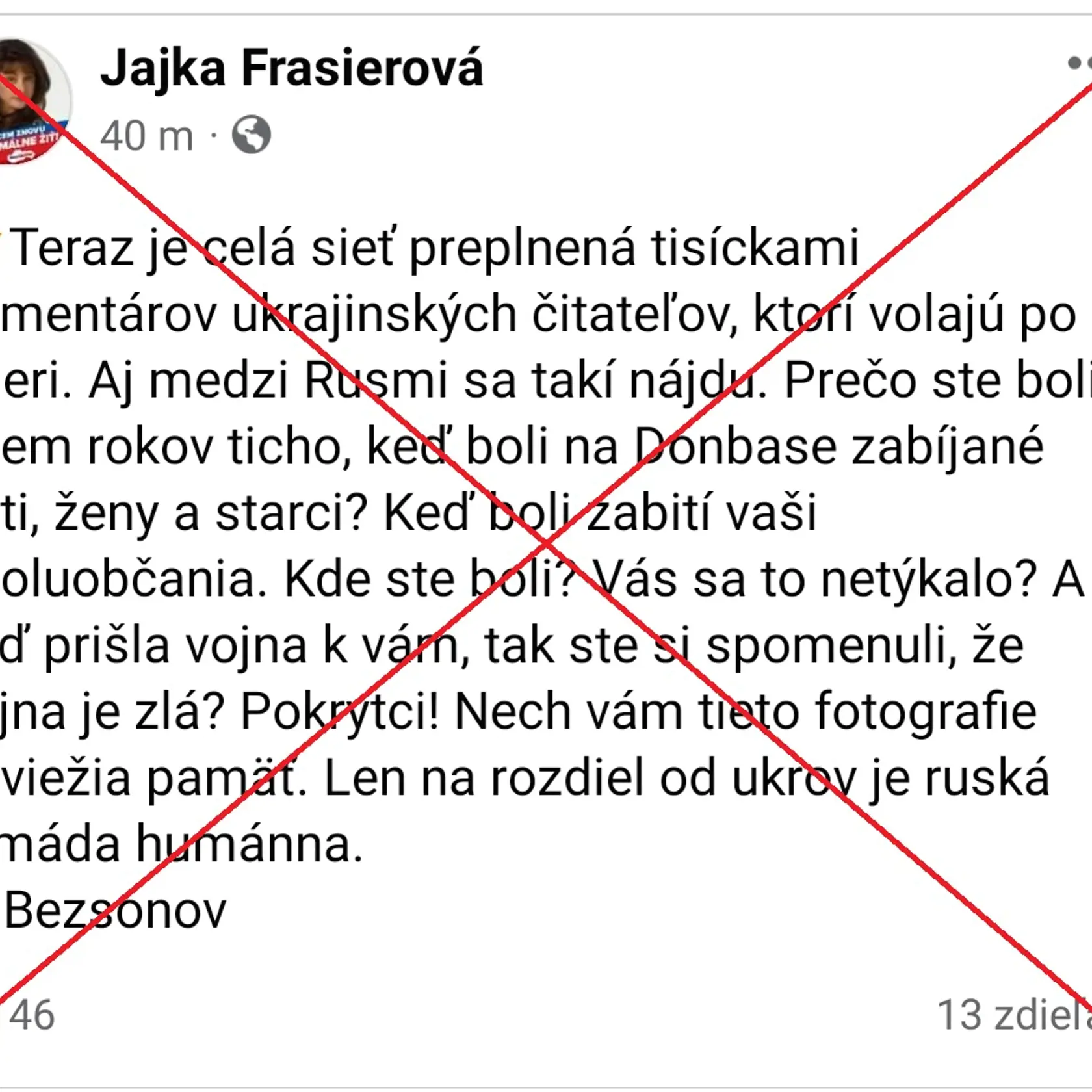 Aj pred týmito hoaxami varuje polícia na sociálnej sieti. Ide o výmysly dezinformátorov.