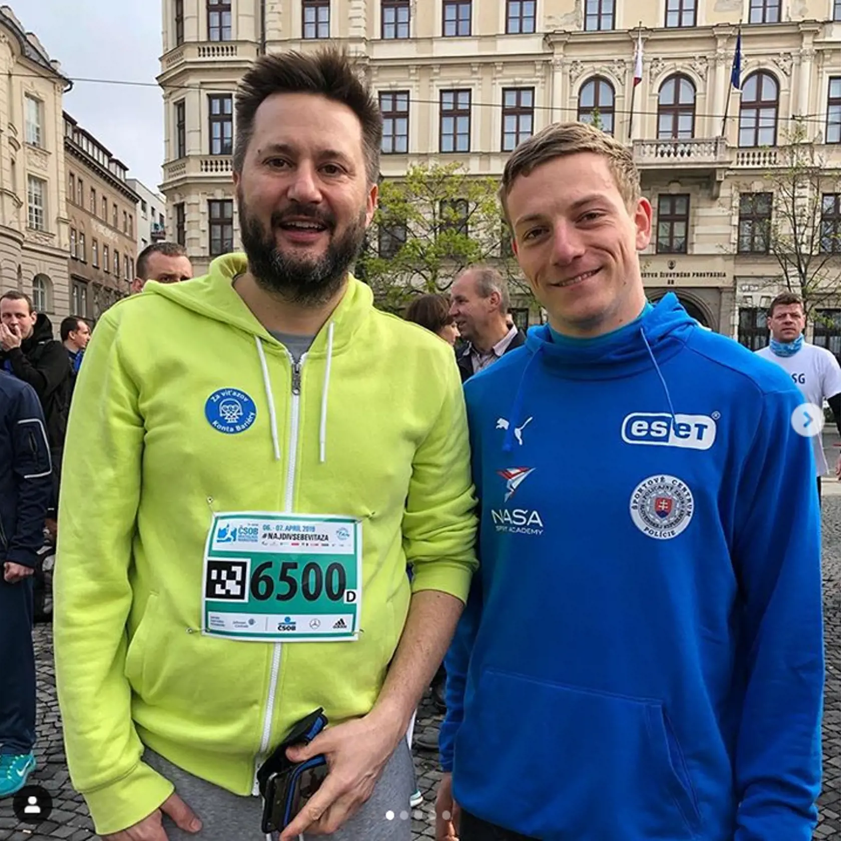Medzi bežcami &quot;svietili&quot; Matúš Vallo a Ján Volko.
