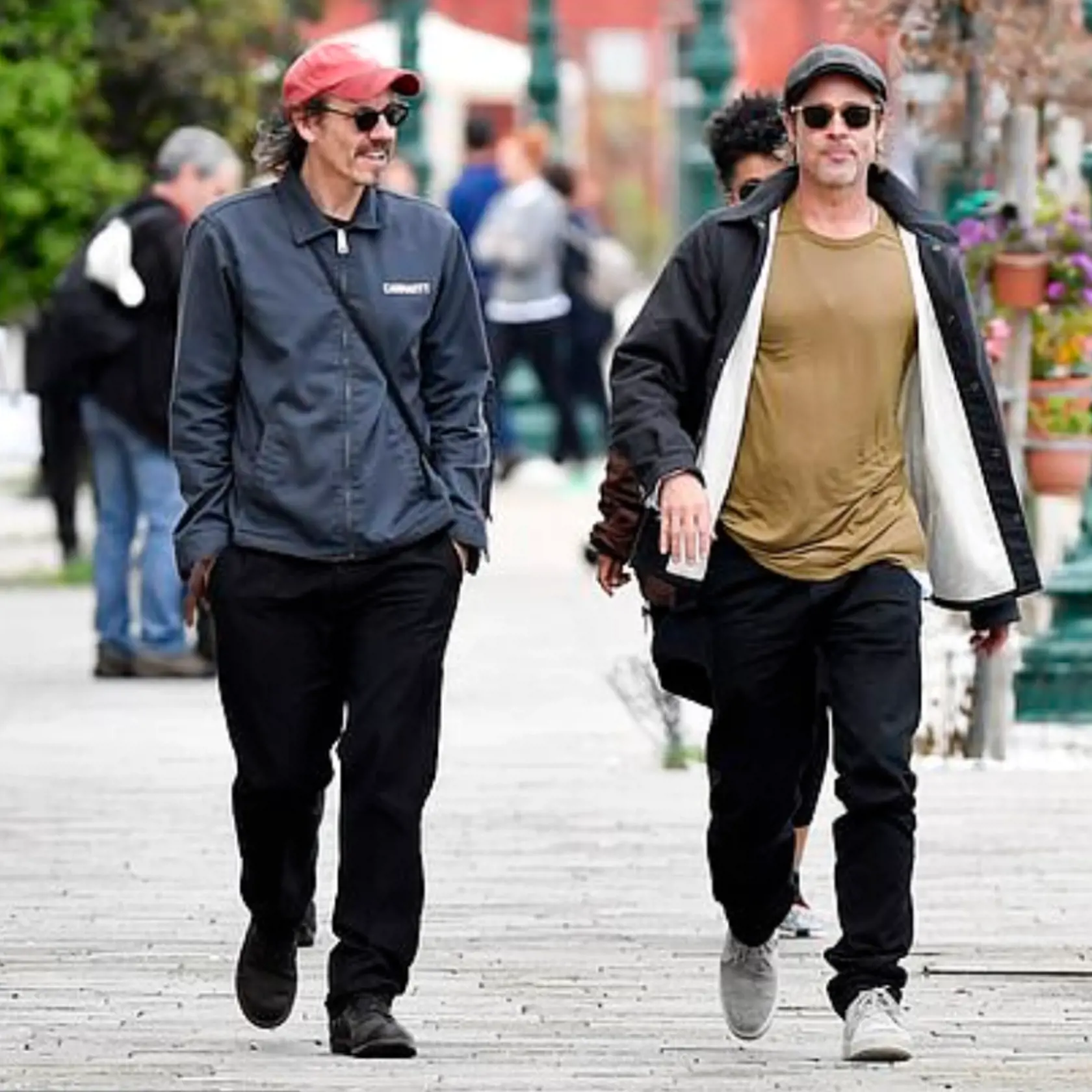 Brad Pitt a Saul Fletcher