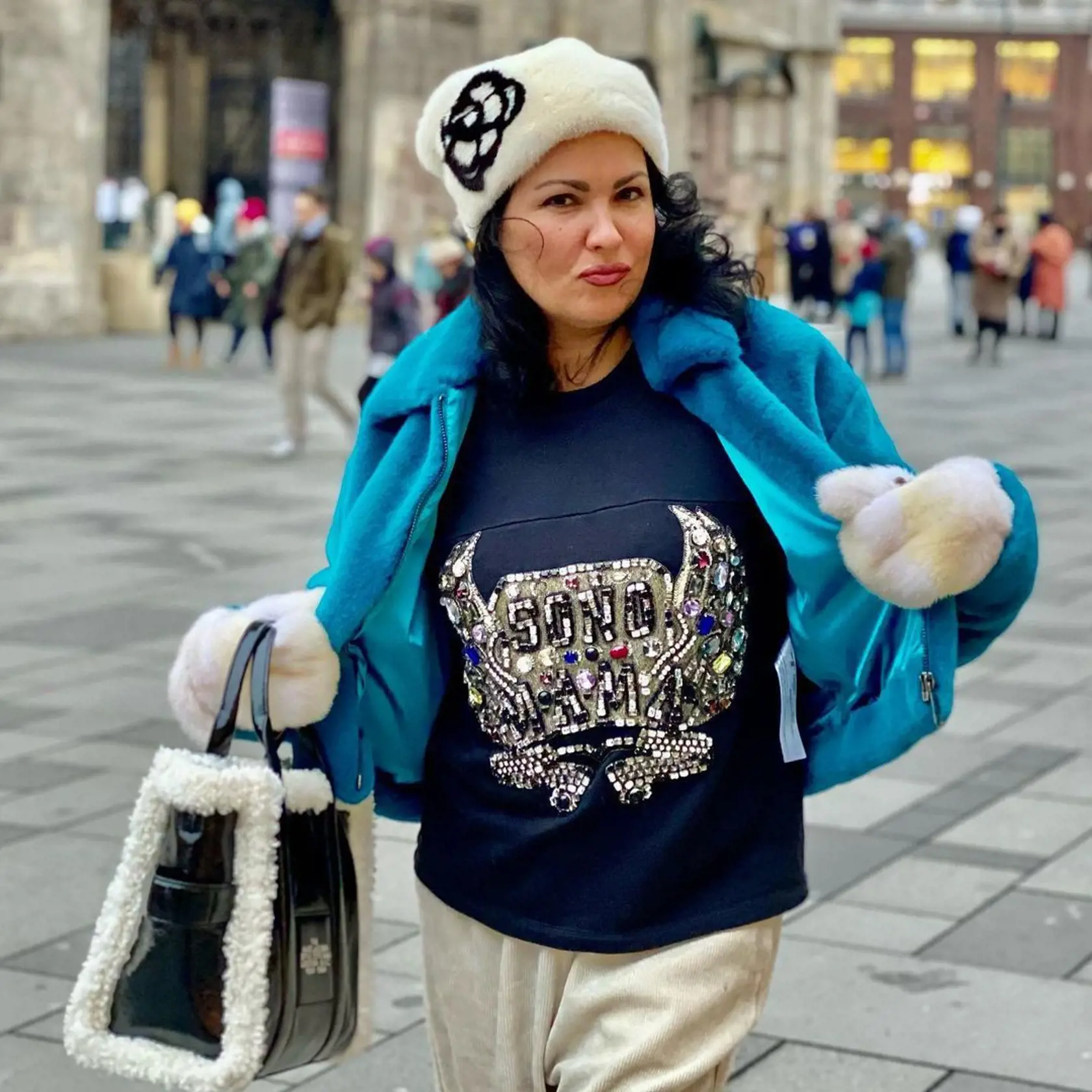 Ruská operná diva Anna Netrebko.