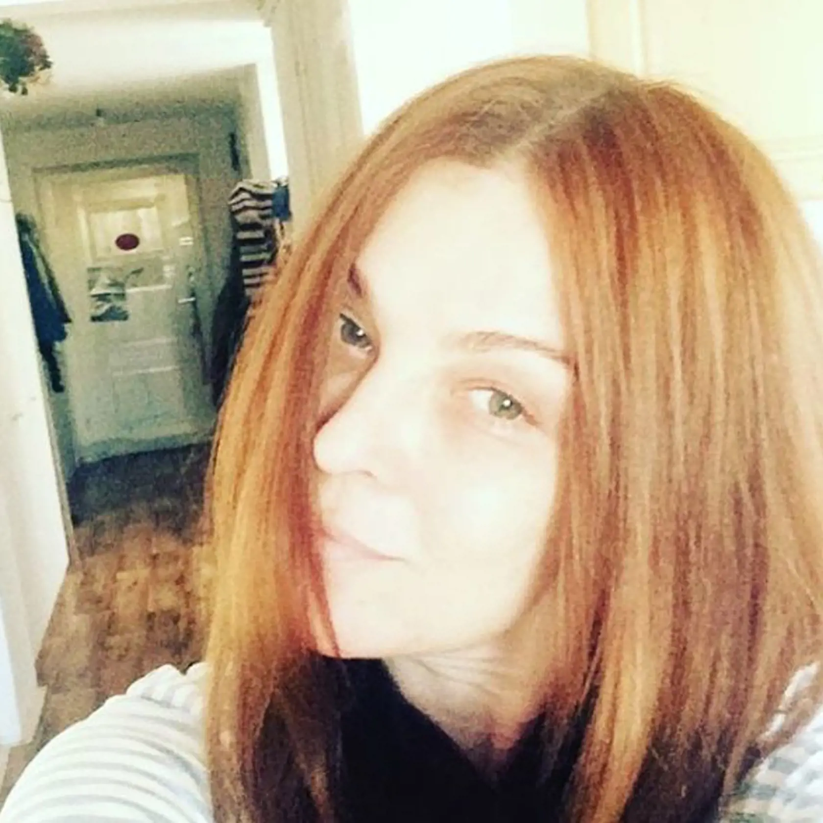 Elena Podzámska má na svojom Instagrame aj zábery bez mejkapu.